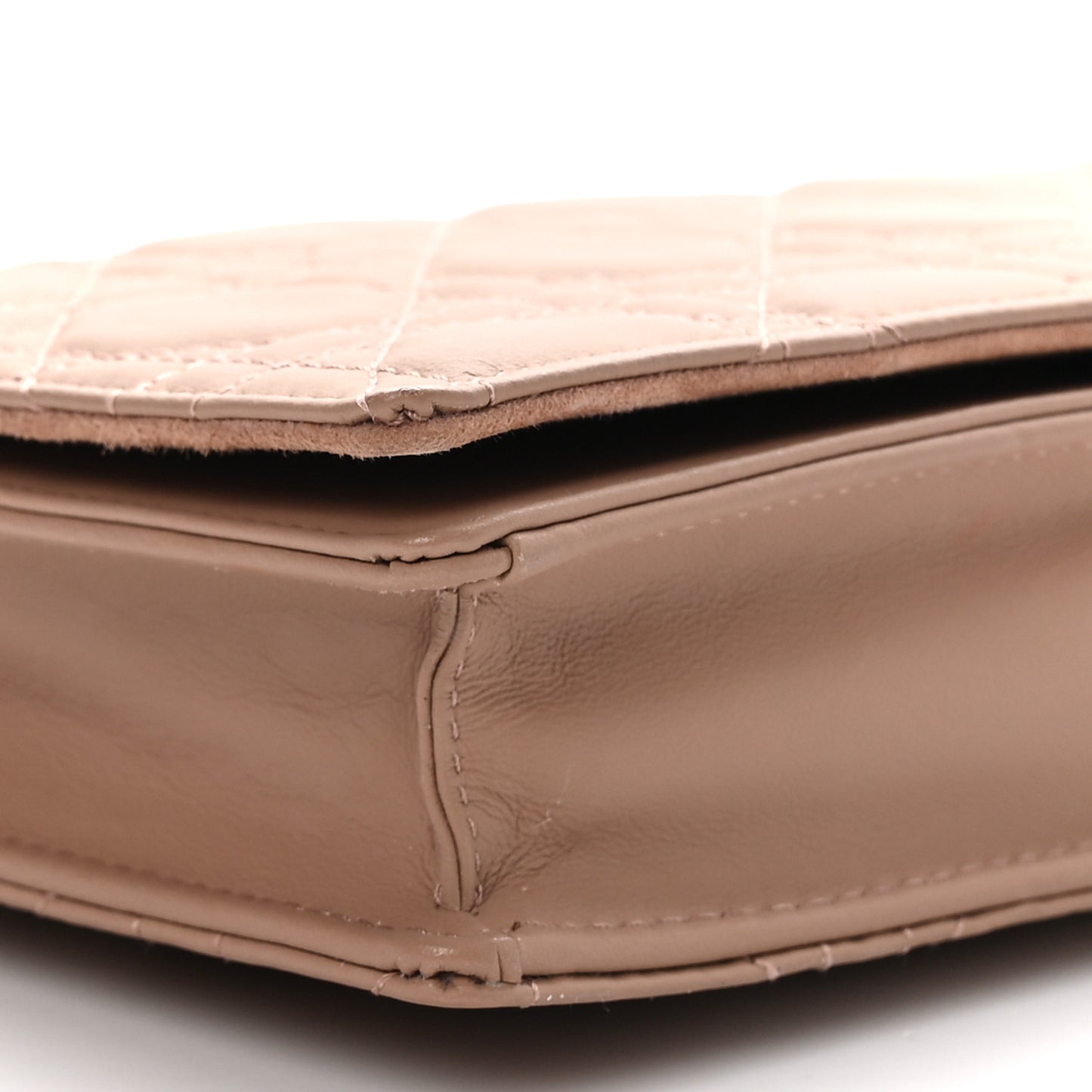 Ultra Matte Calfskin Cannage Lady Dior Clutch Fard