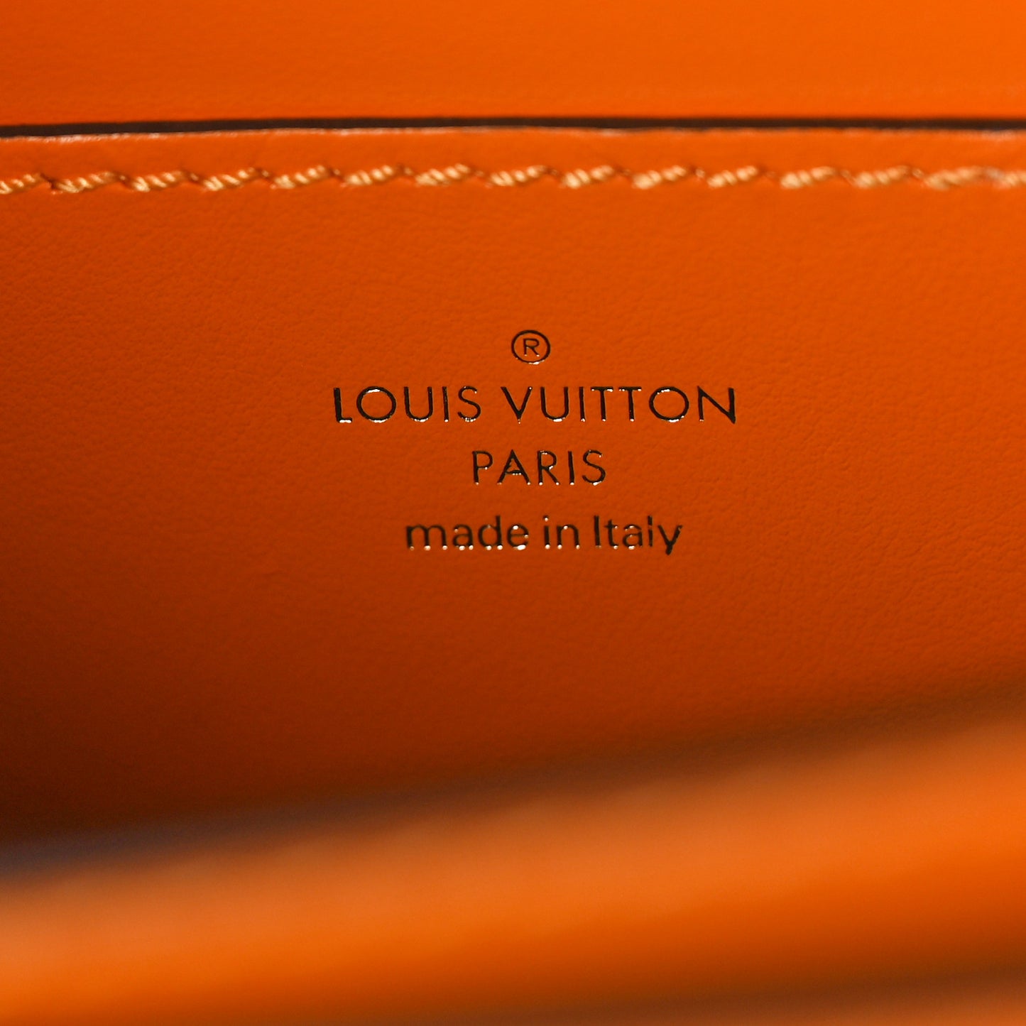 Smooth Calfskin LV Pont 9 Summer Gold