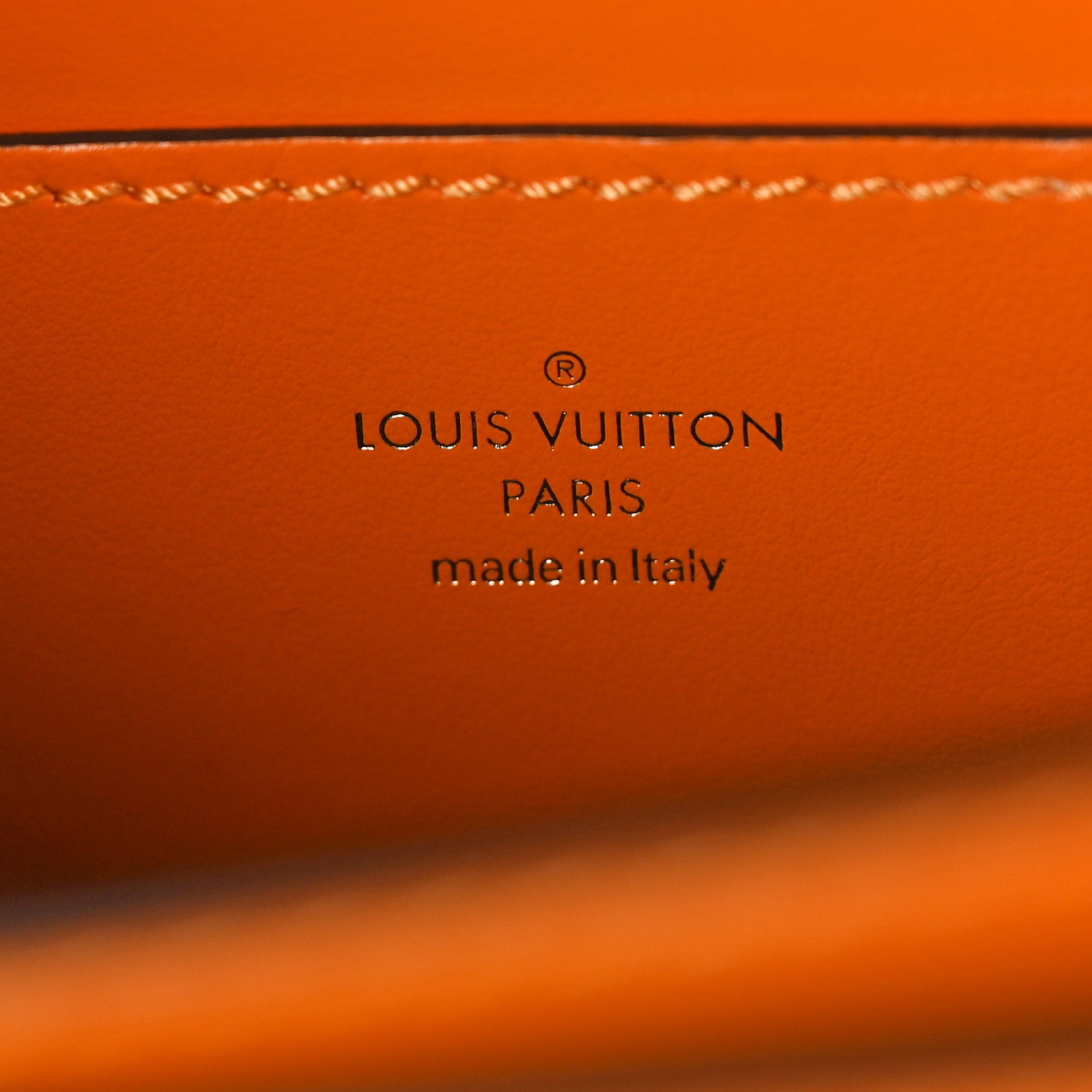 Louis Vuitton Smooth Calfskin LV Pont 9 Summer Gold 6 of 9