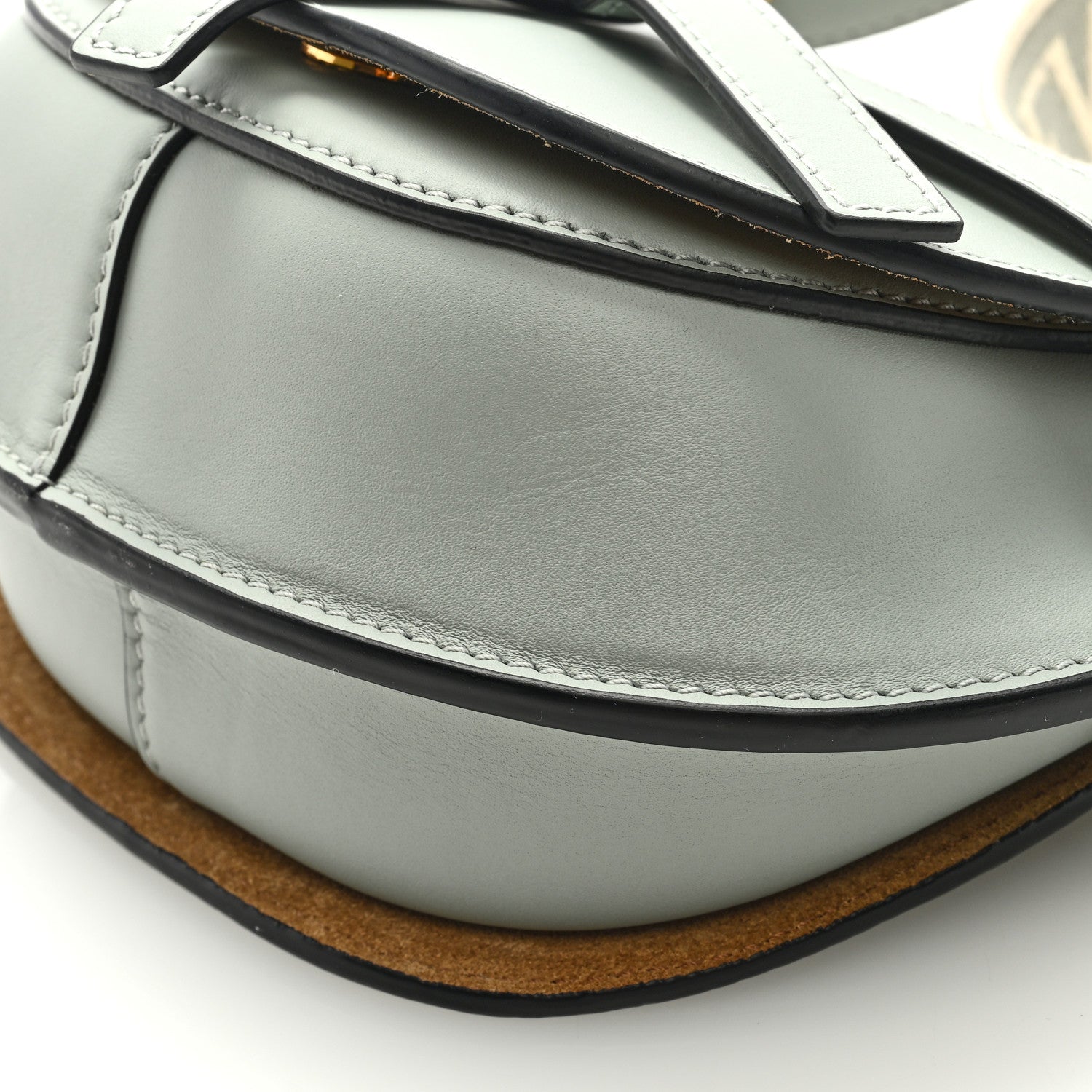 Loewe Calfskin Jacquard Mini Gate Dual Bag Ash Grey 8 of 8