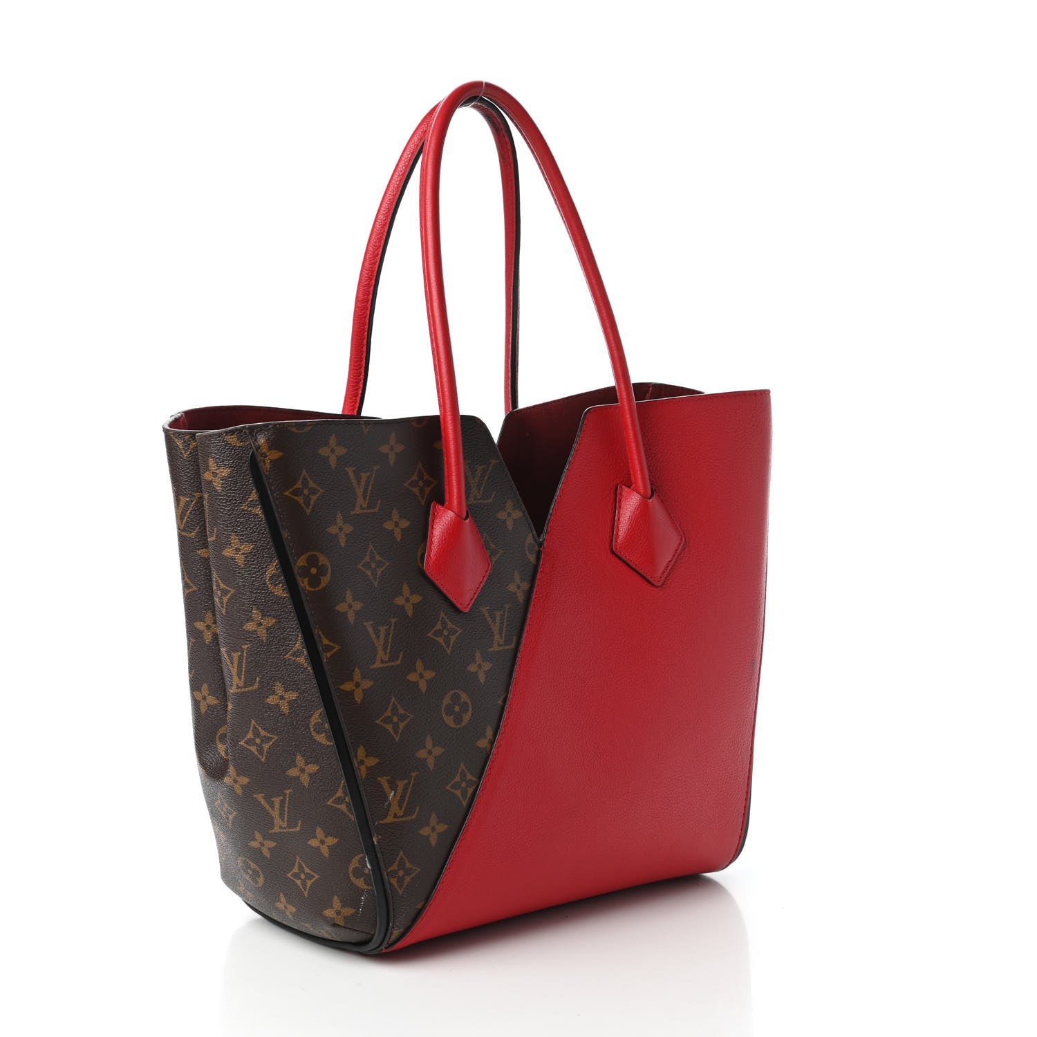 Louis Vuitton Calfskin Monogram Kimono Tote Cherry 3 of 11