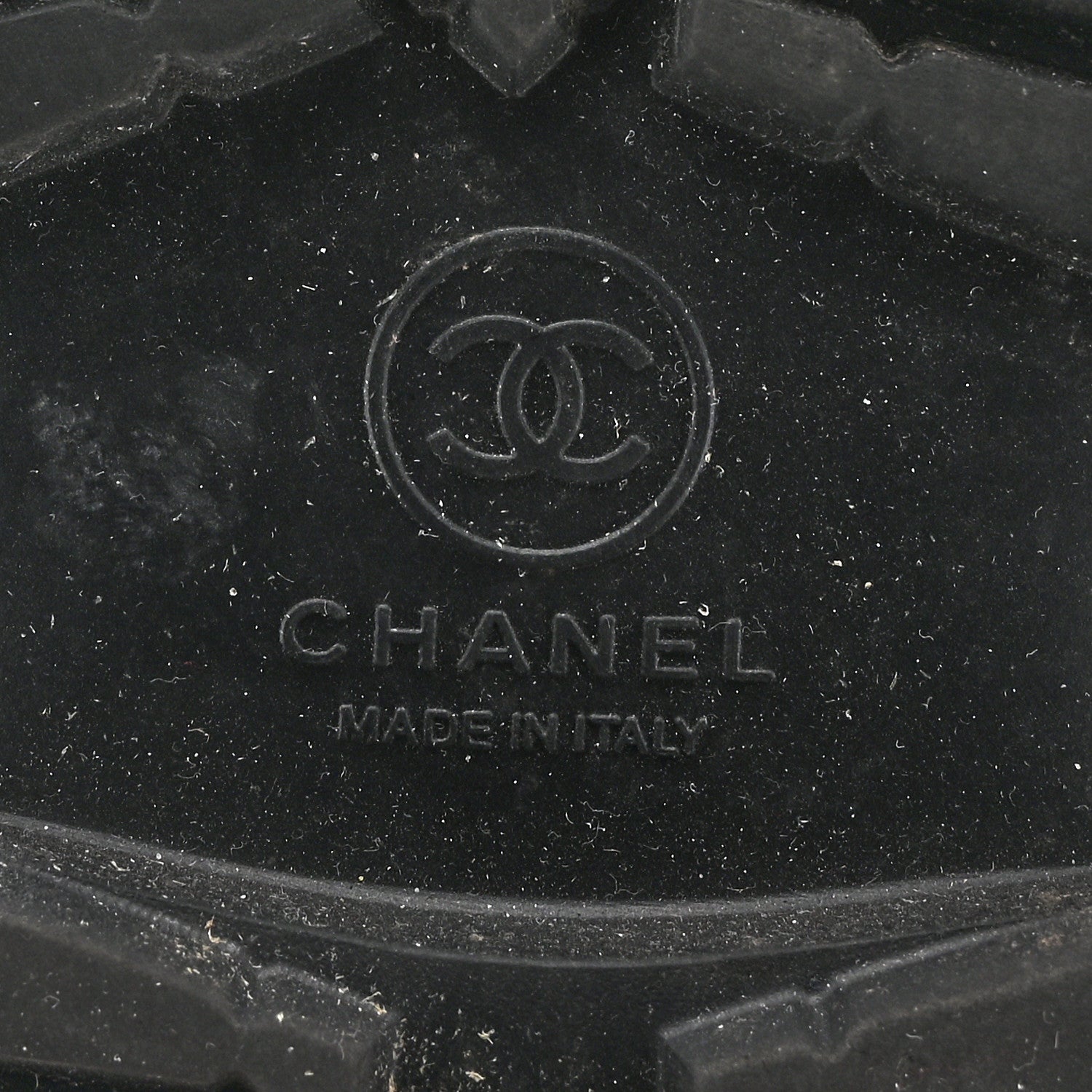 Chanel Calfskin Quilted Buckle Biker Boots 36 Black 7 of 9