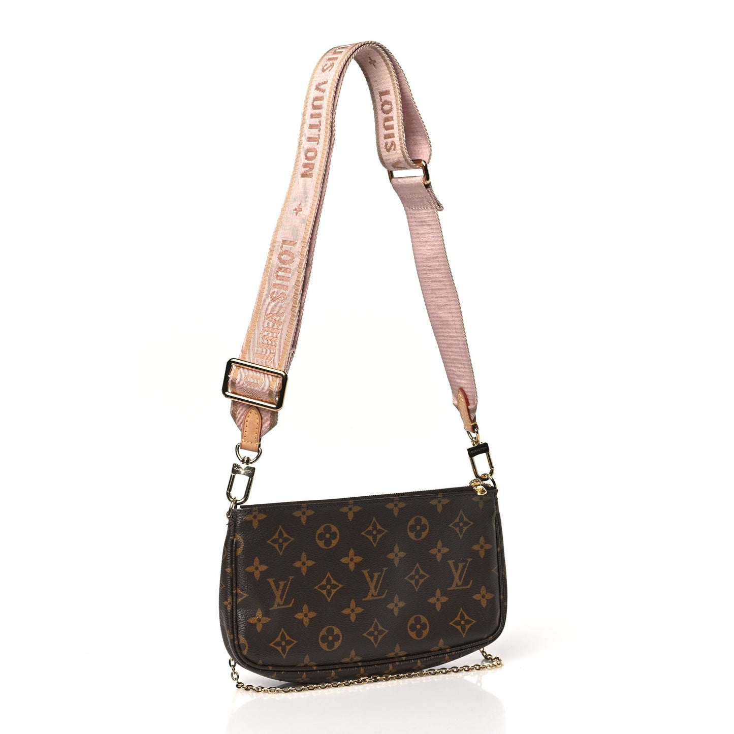 Monogram Multi Pochette Accessories Rose Clair