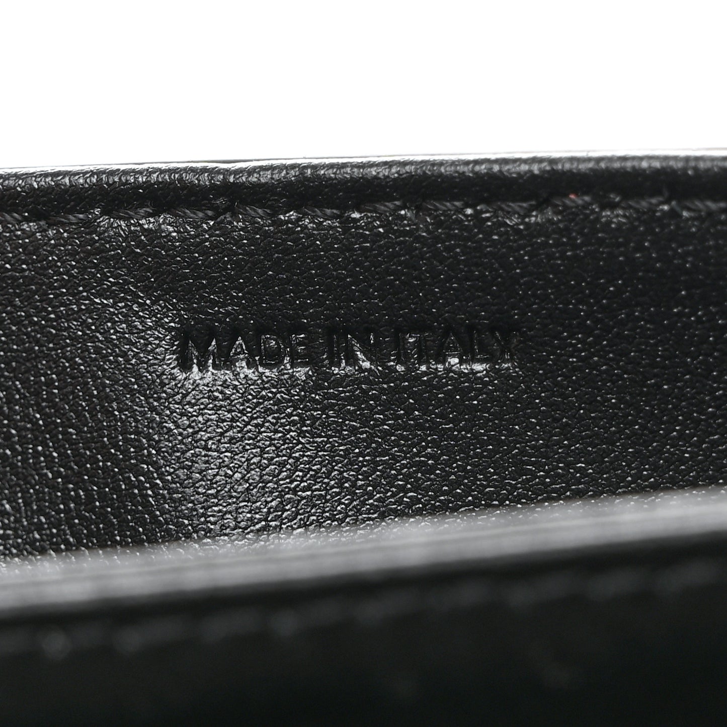 Shiny Calfskin Teen Triomphe Black