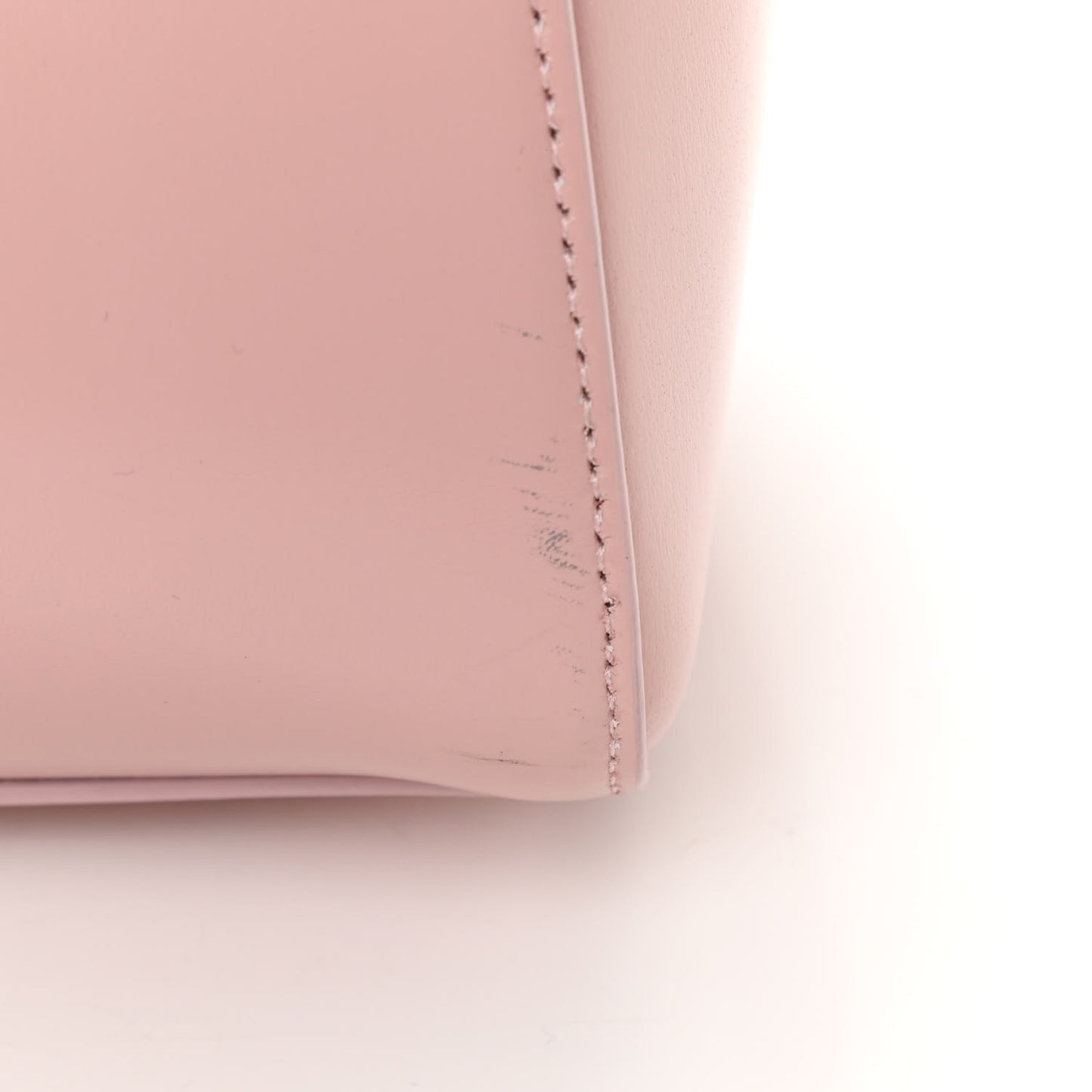 Box Calfskin Mini Heart Antigona Top Handle Bag Blush Pink