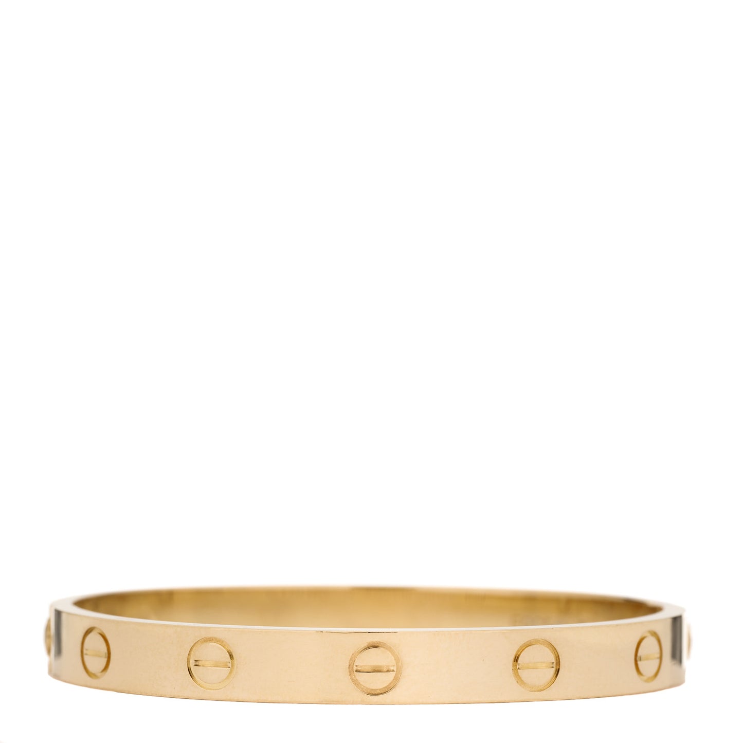 18K Yellow Gold LOVE Bracelet 15