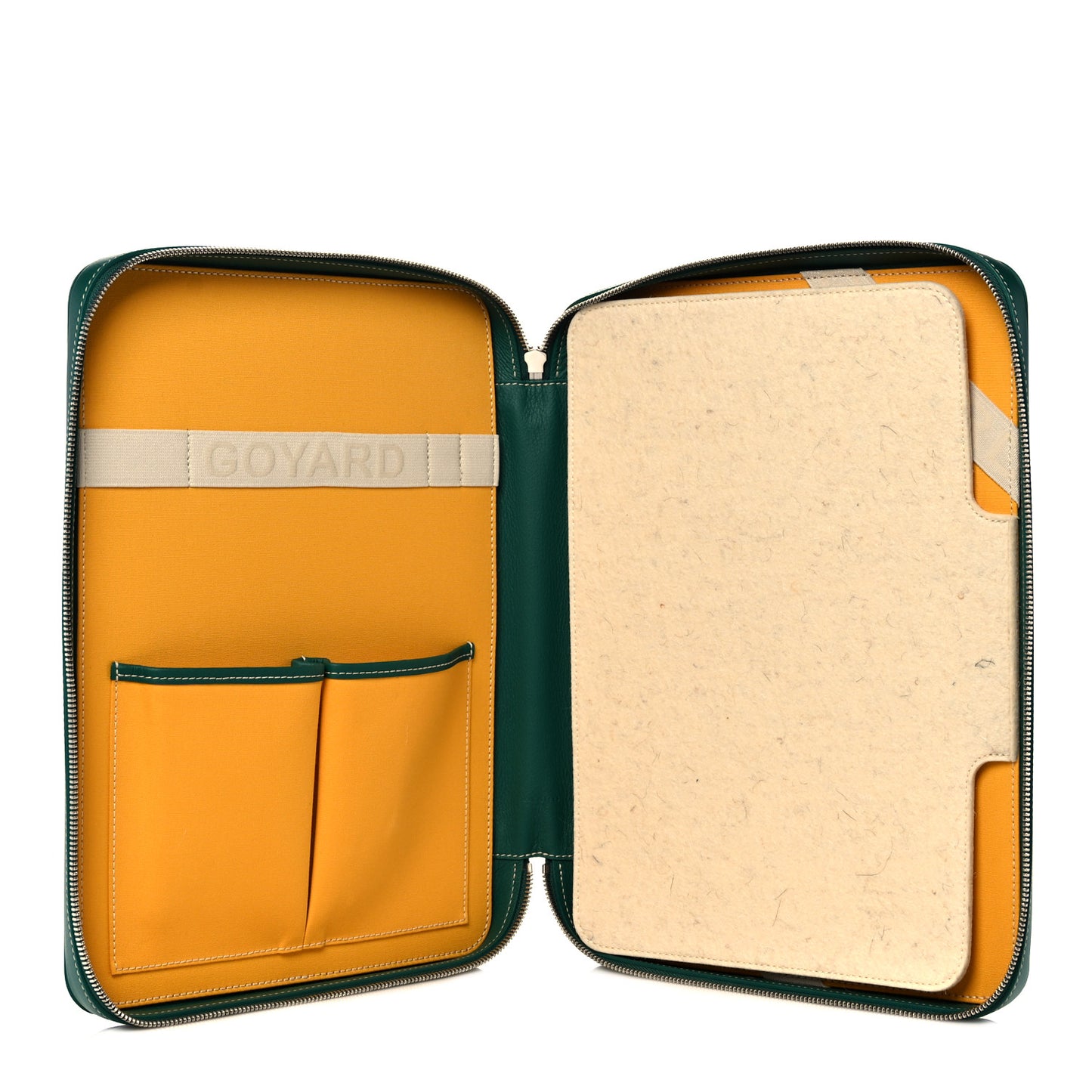 Goyardine Universal Companion Portfolio Green