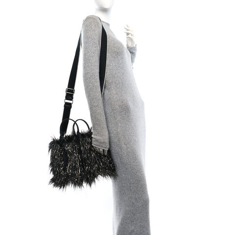 The Creature Small Tote Bag Black Silver