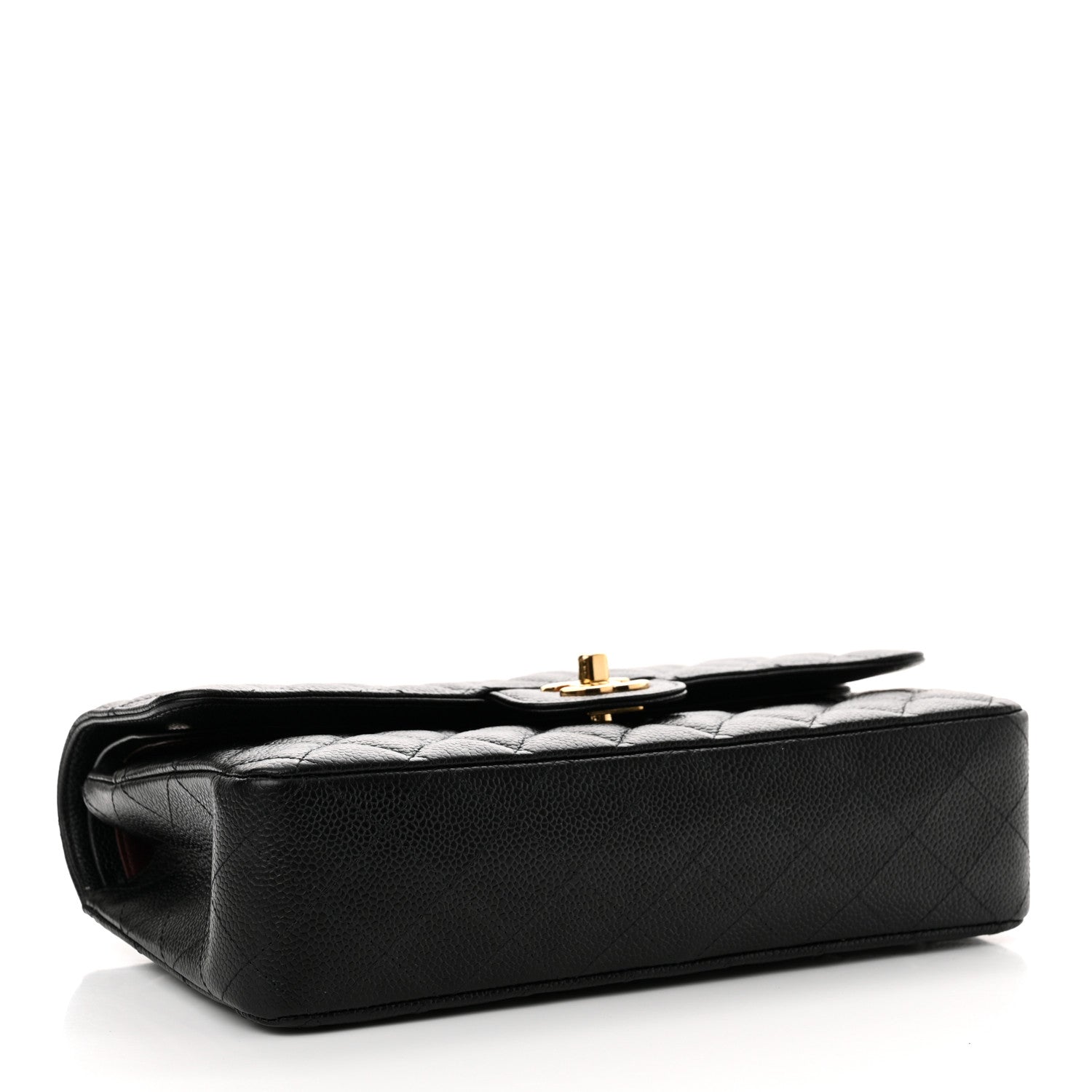 Chanel Caviar Quilted Medium Double Flap Black 4 of 15