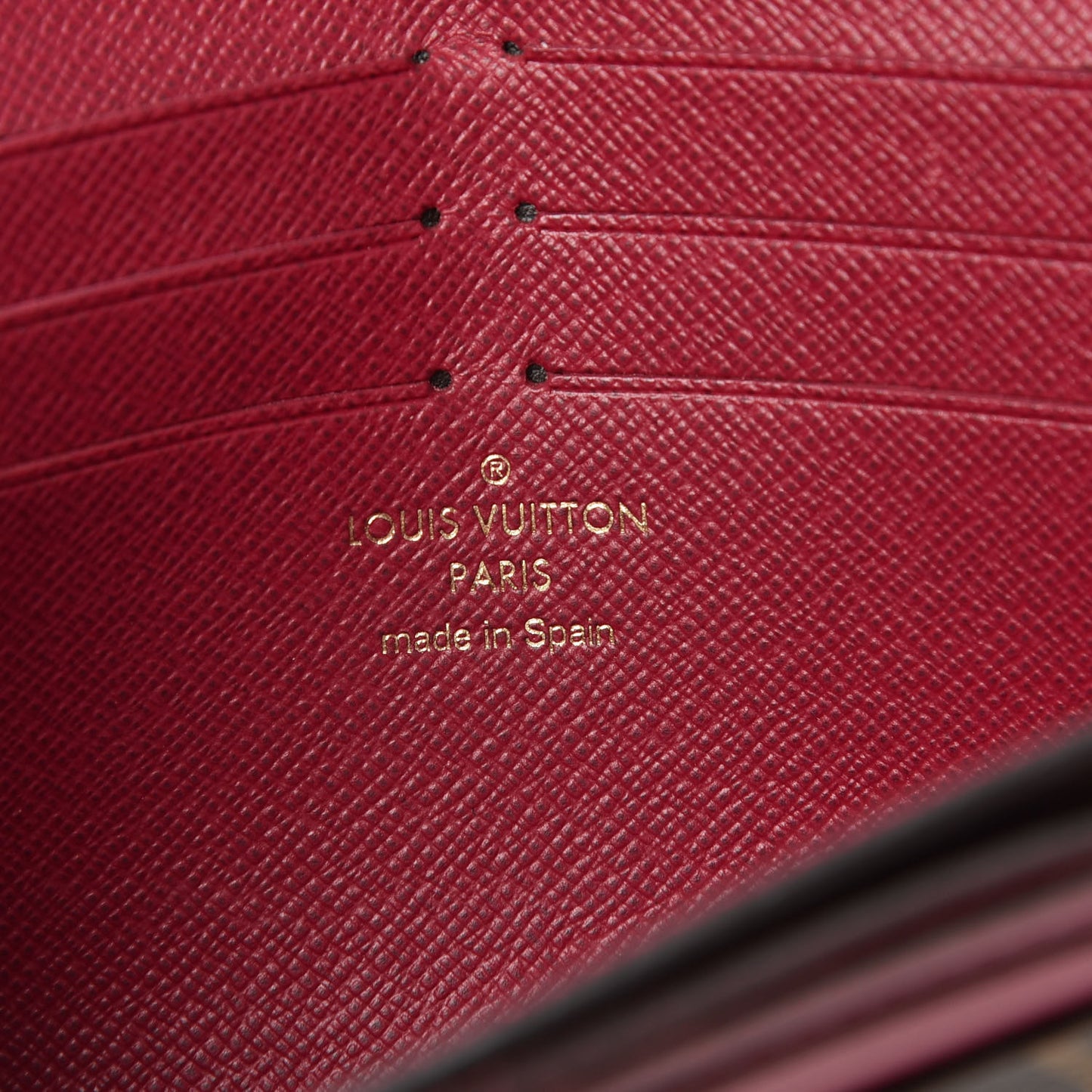 Monogram Jeanne Wallet Fuchsia