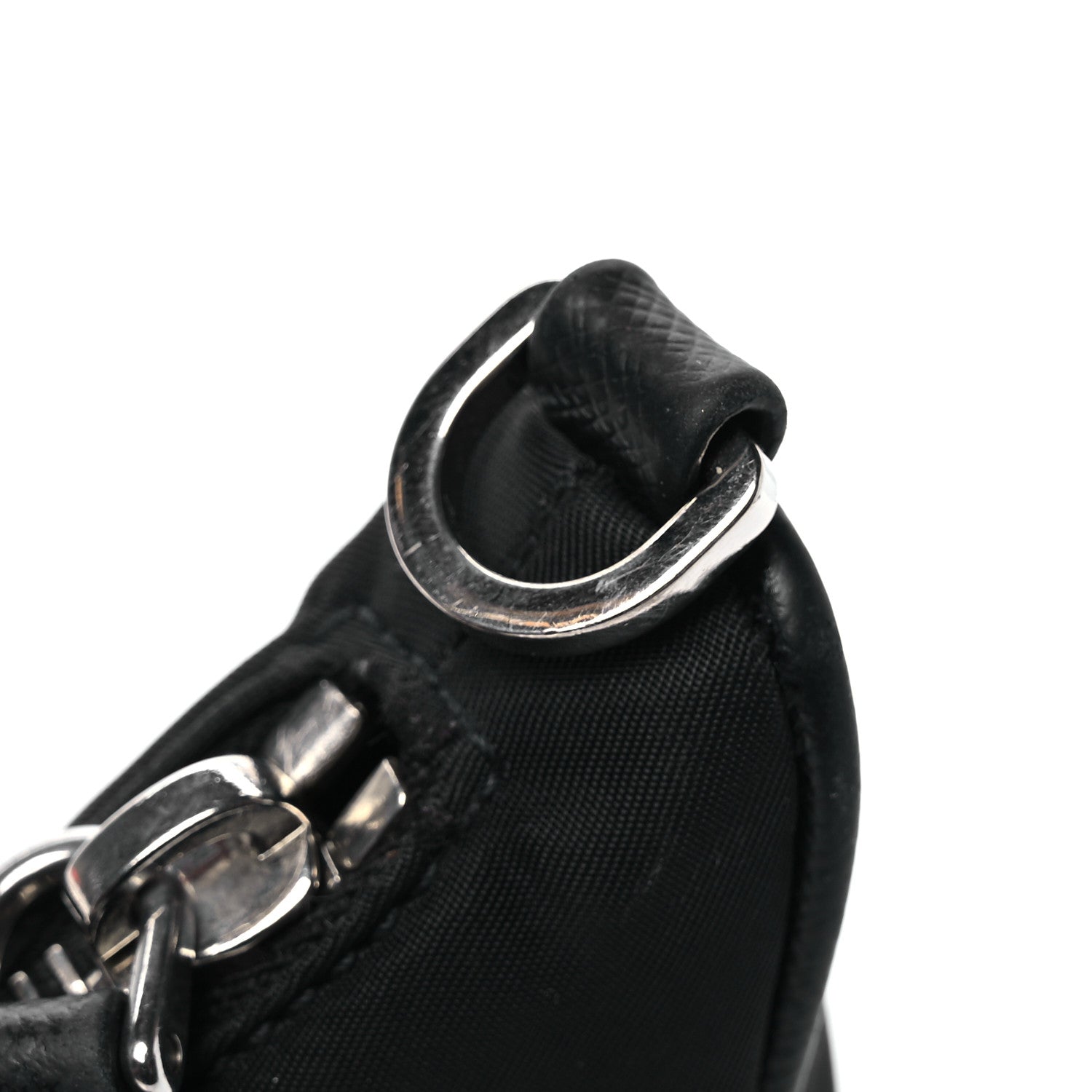 Prada Nylon Re-Edition 2005 Shoulder Bag Black 12 of 12