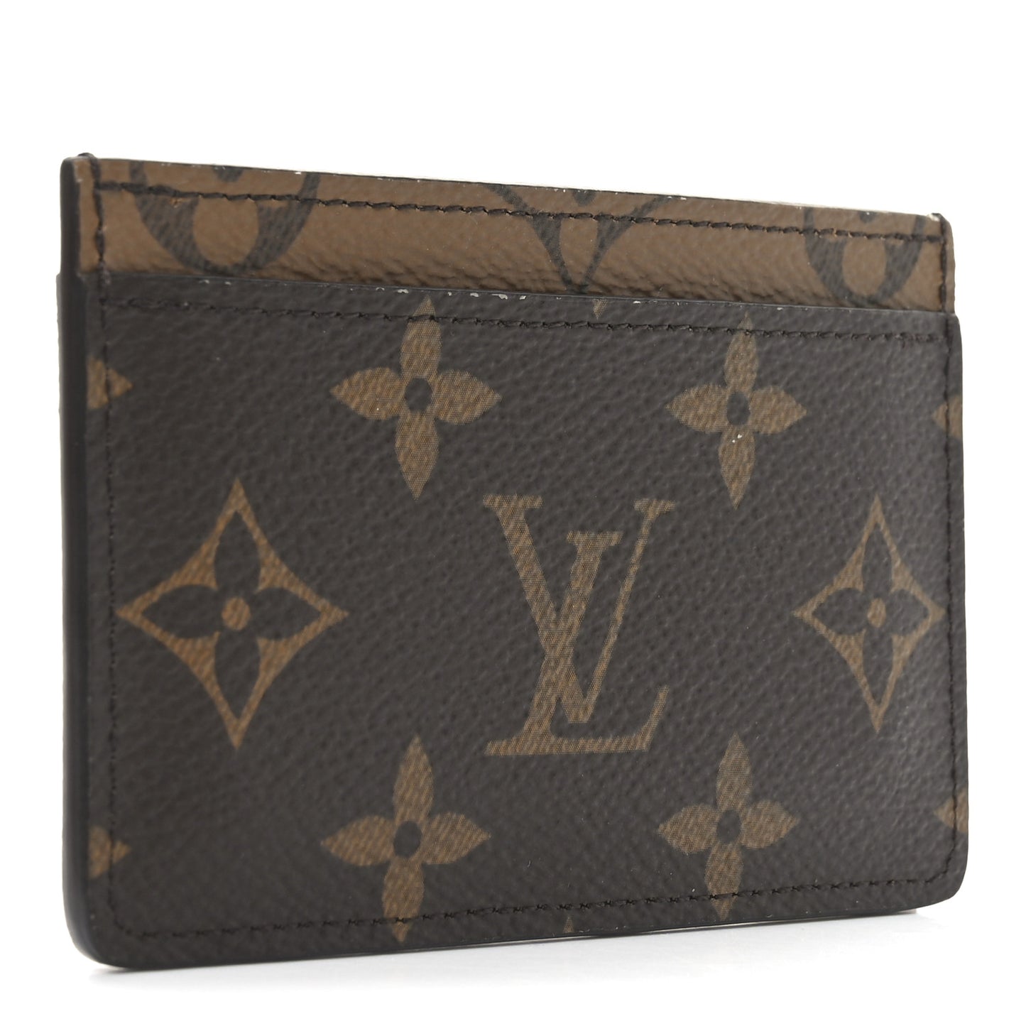 Reverse Monogram Card Holder