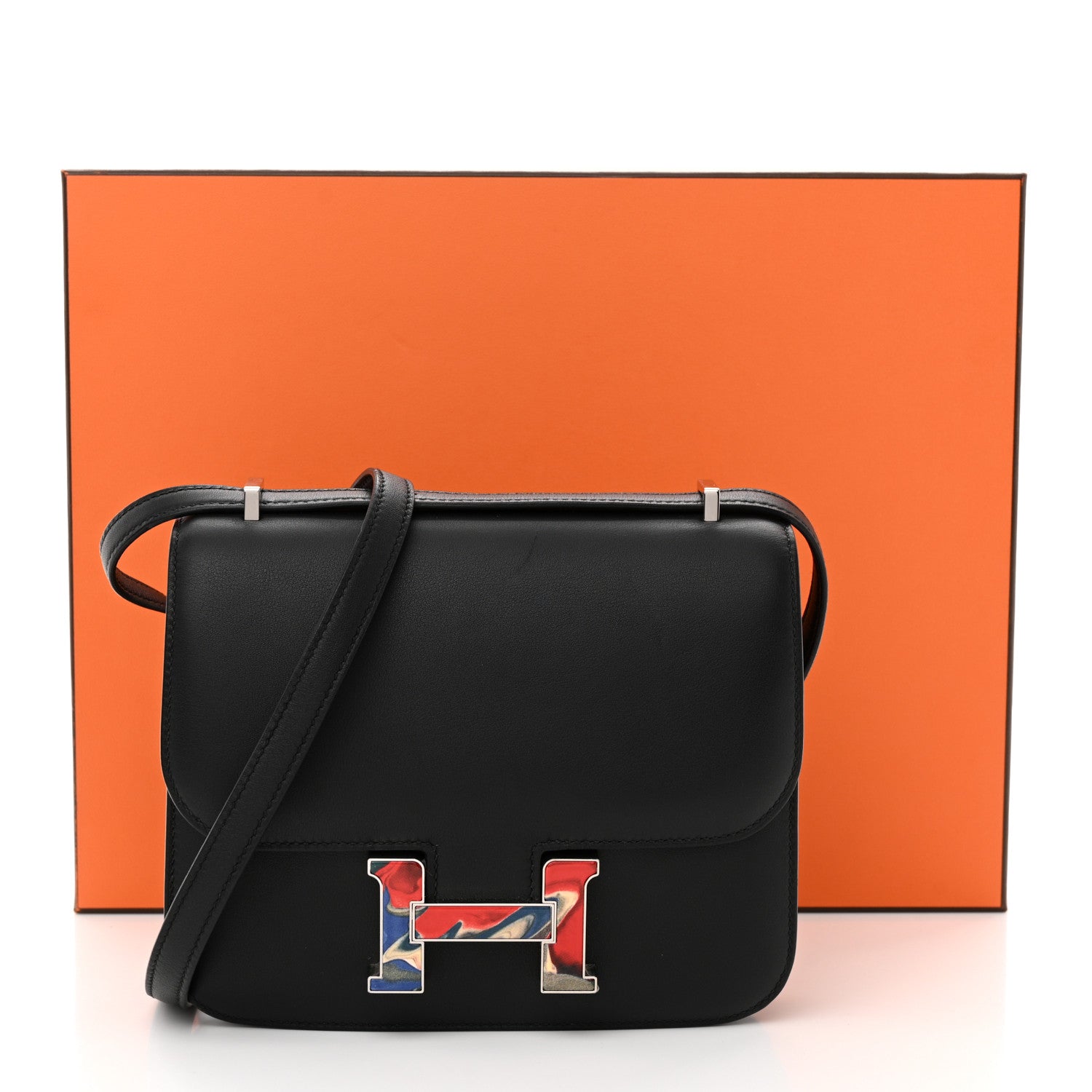 Hermes Swift Marble Constance 18 Black 12 of 12