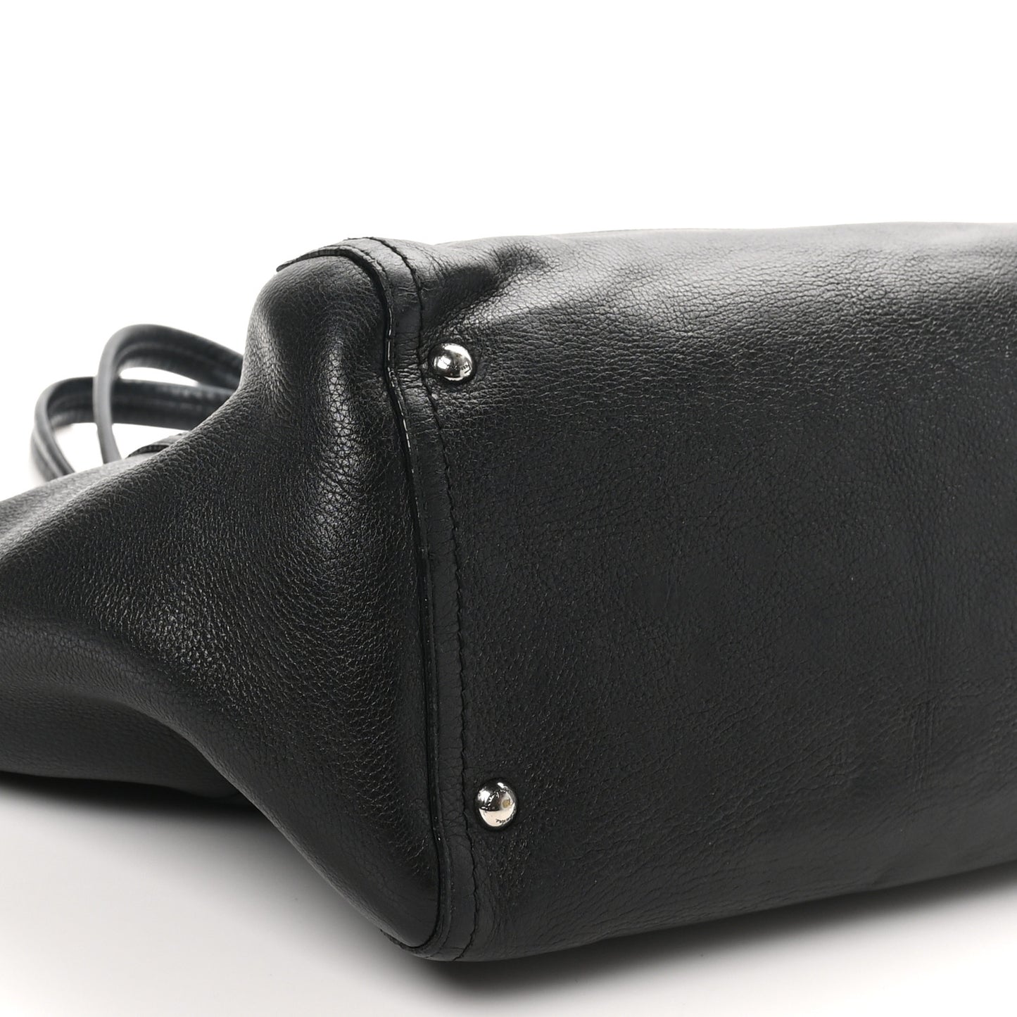 Calfskin Medium Verve Double Zip Tote Black