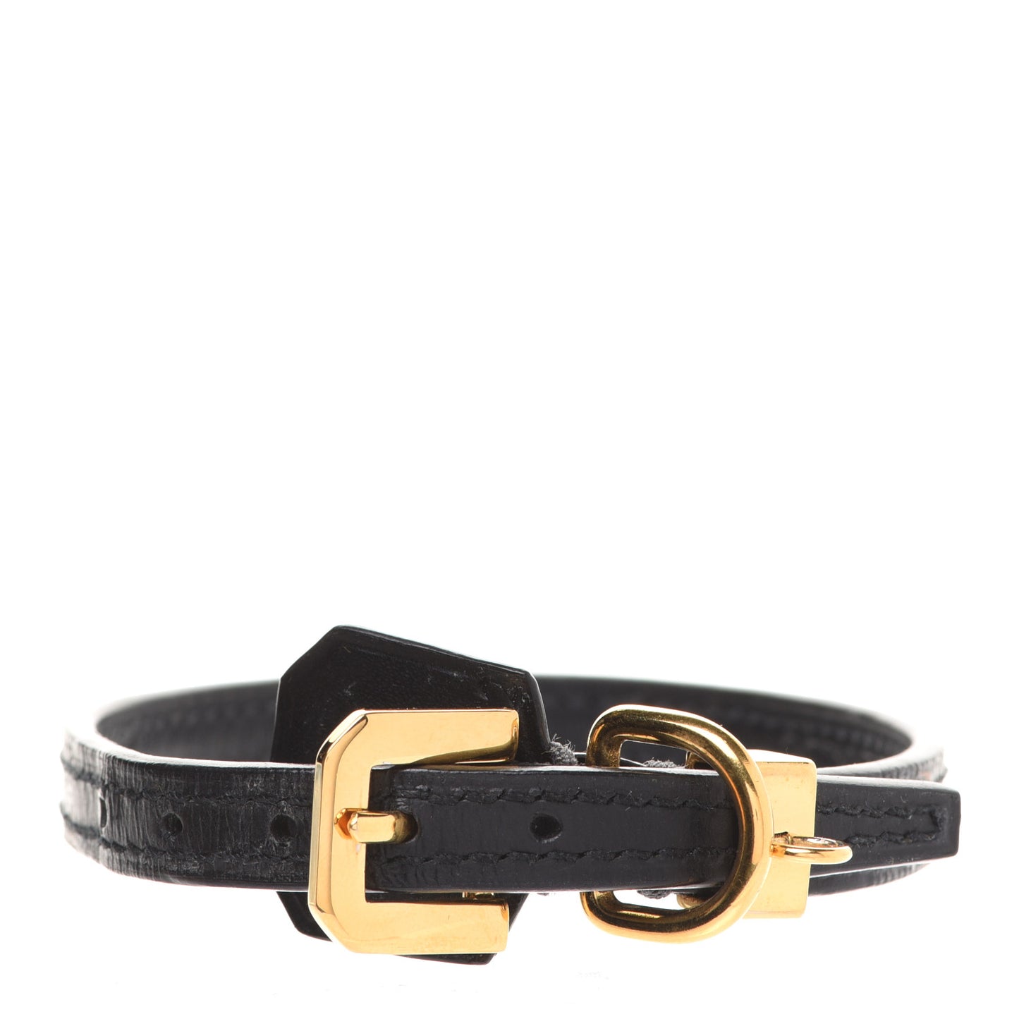 Goyardine Dog Collar Black