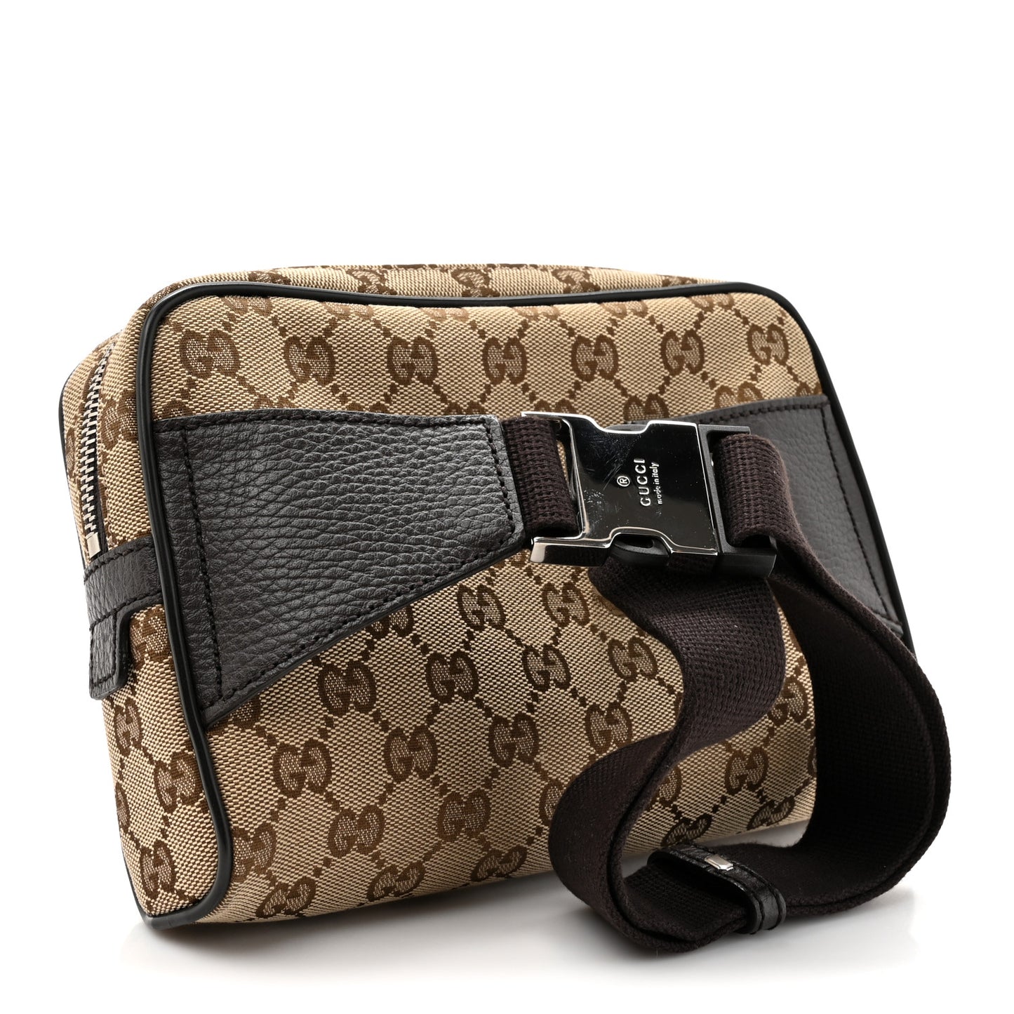Monogram Belt Bag Dark Brown