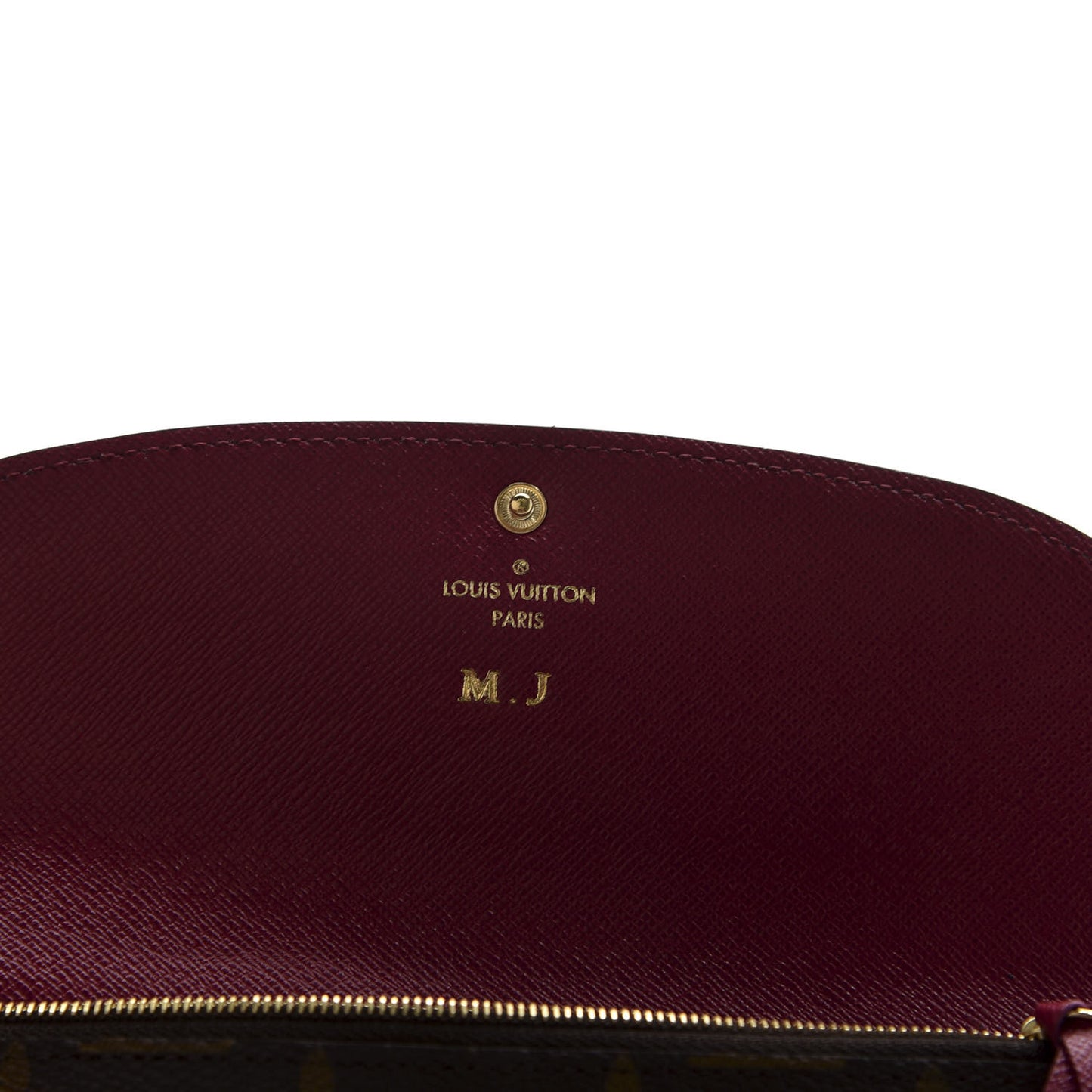 Monogram Emilie Wallet Fuchsia