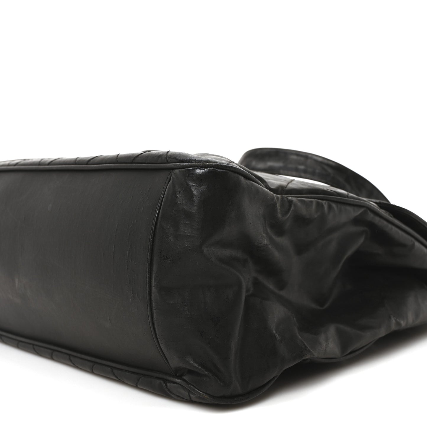 Vinyl XXL Jumbo Maxi Flap Bag