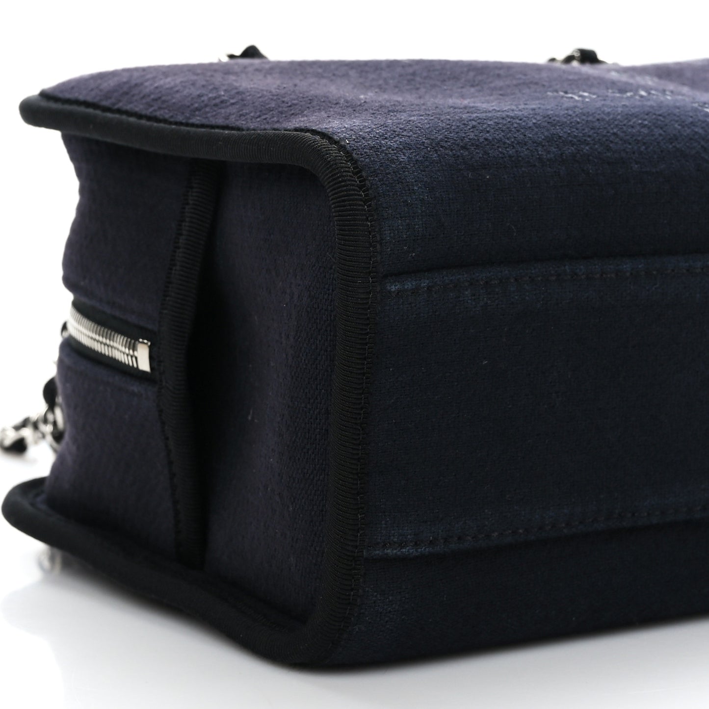 Mixed Fibers Deauville Bowling Bag Black
