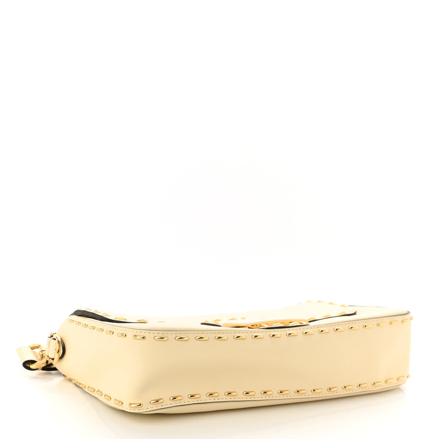 Vitello King Metal Stitch Baguette Pergamena