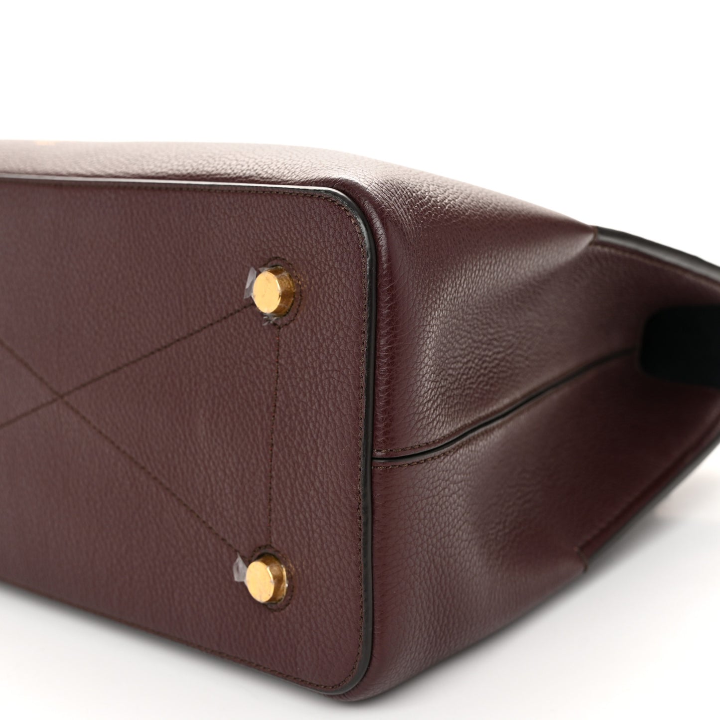 Small Classic Grain Calfskin Seaton Oxblood