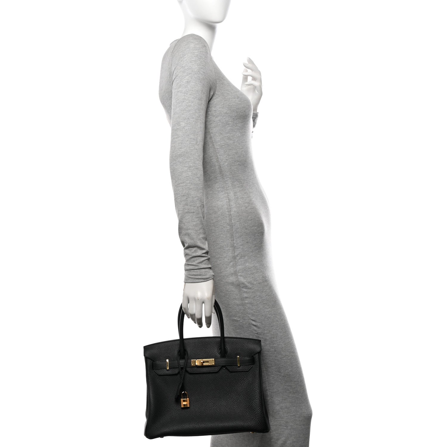 Hermes Togo Birkin 30 Bleu Ocean 2 of 12