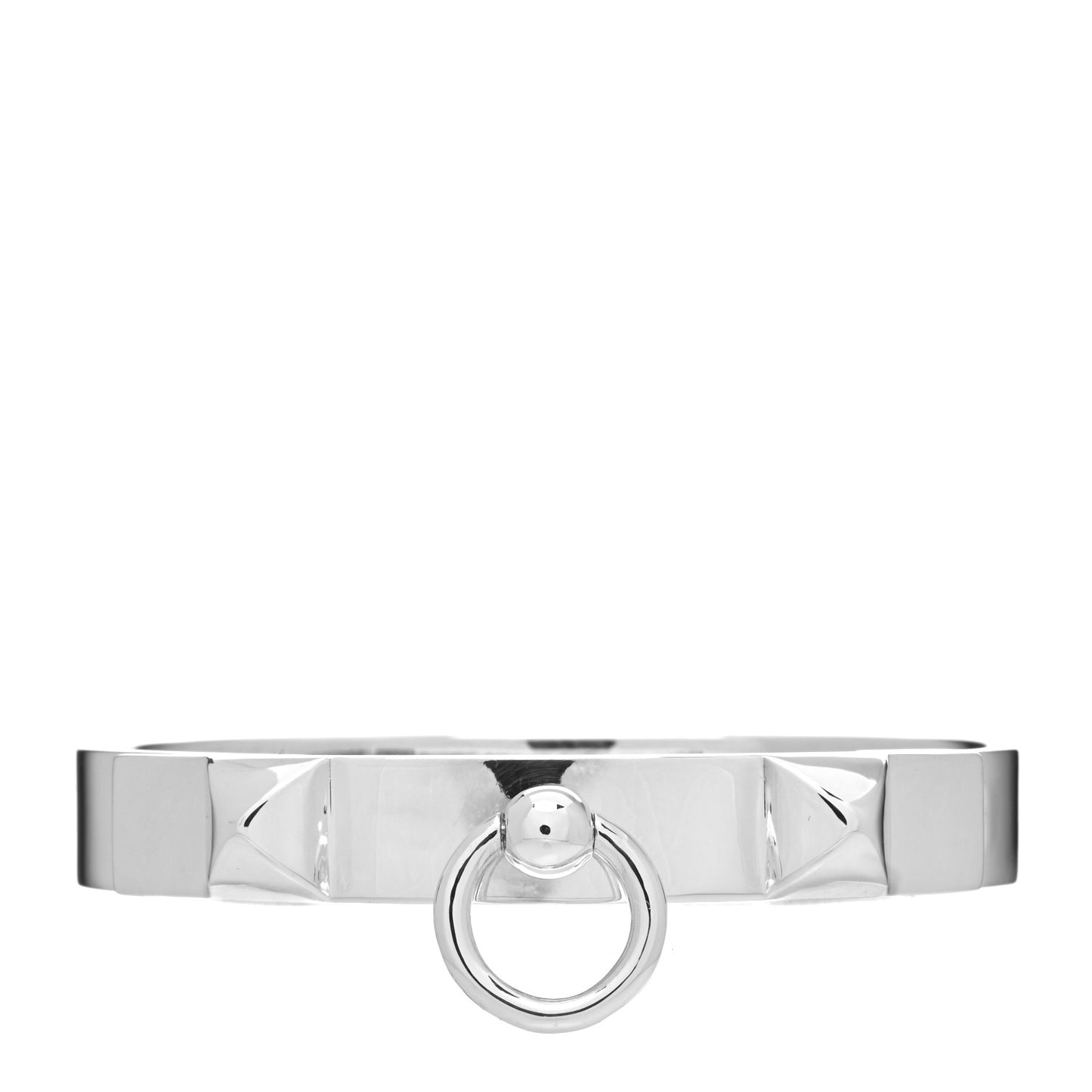 Sterling Silver PM Collier De Chien Bracelet LG