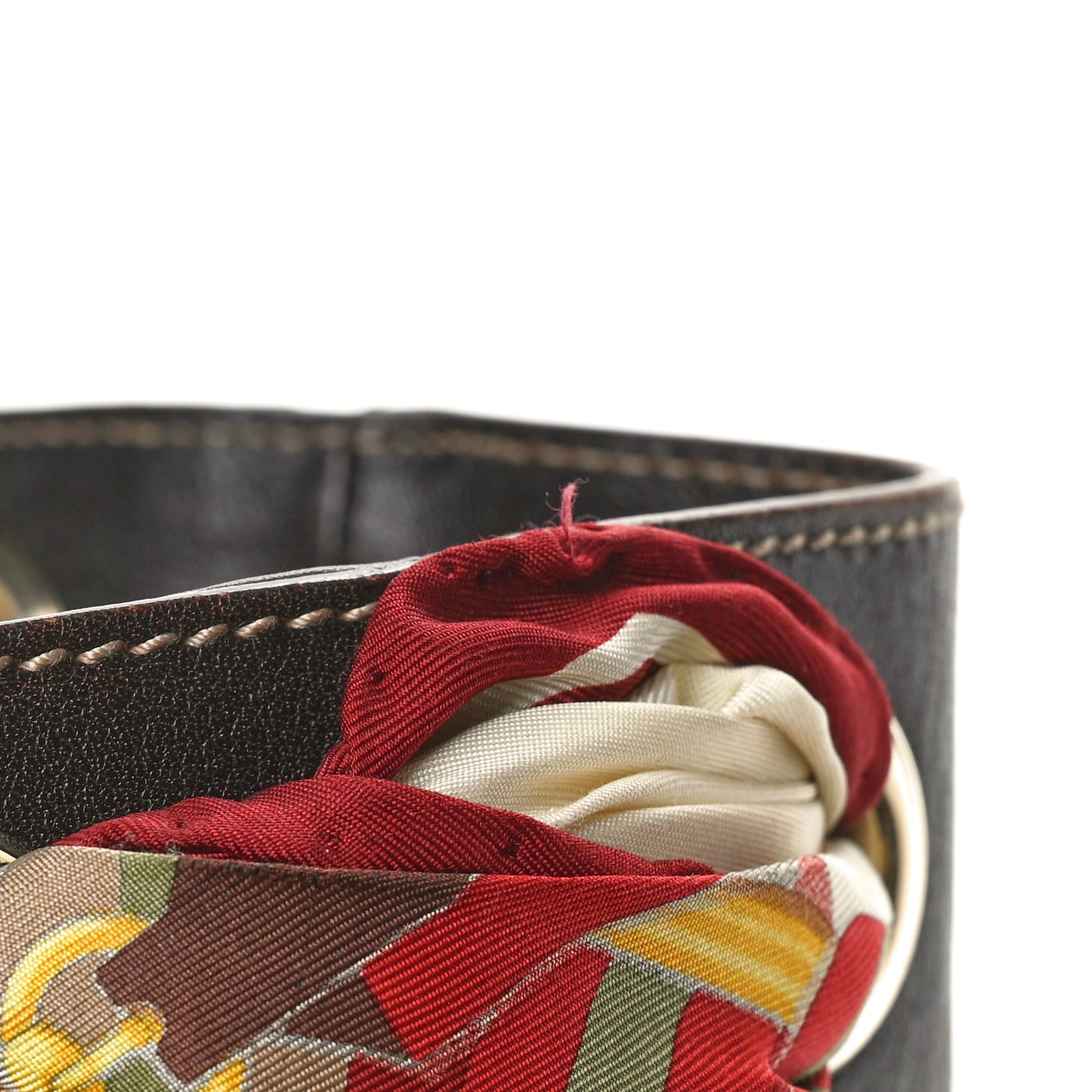 Monogram Medium Positano Tote Dark Brown