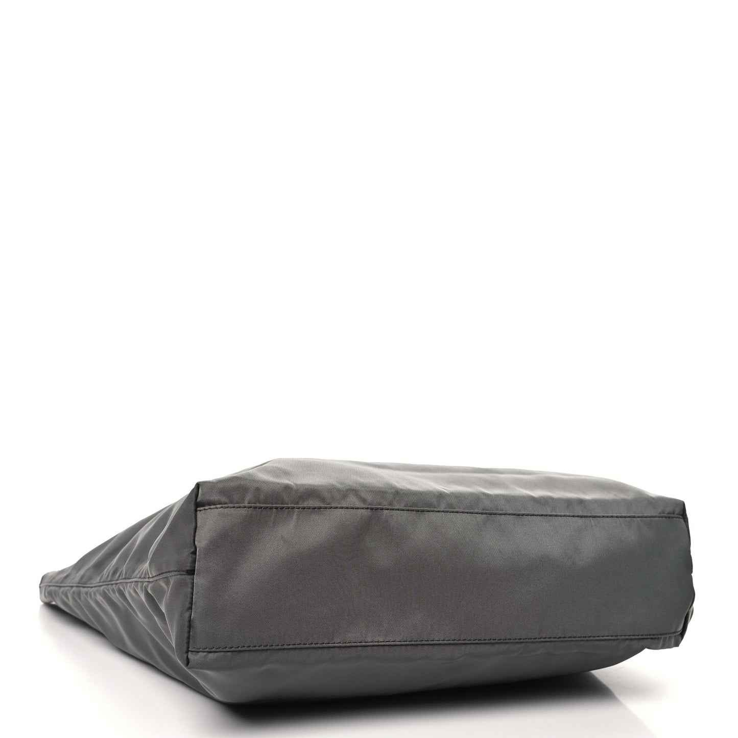 Tessuto Nylon Saffiano Tote Grey