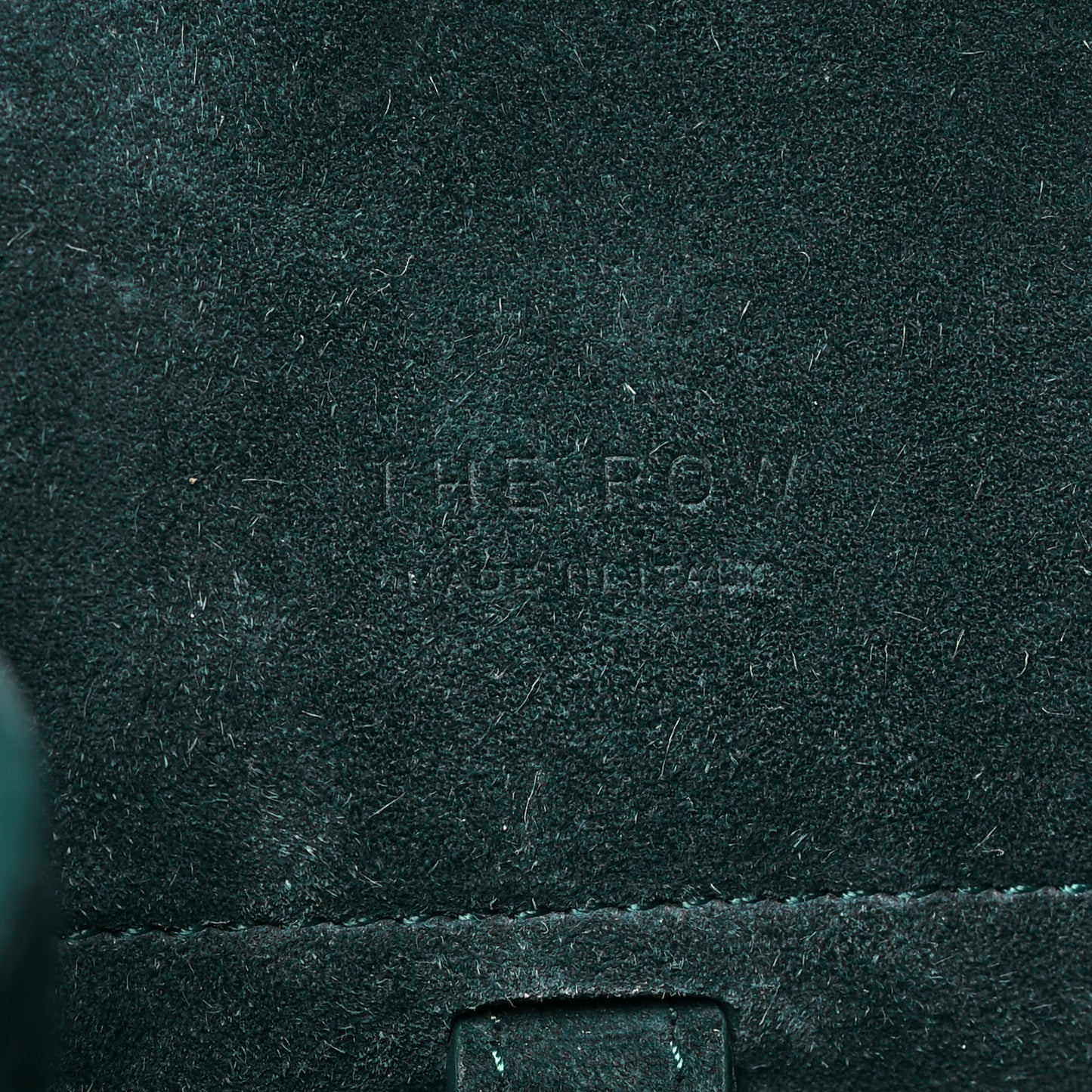 Suede Soft Margaux 10 Bag Teal Green
