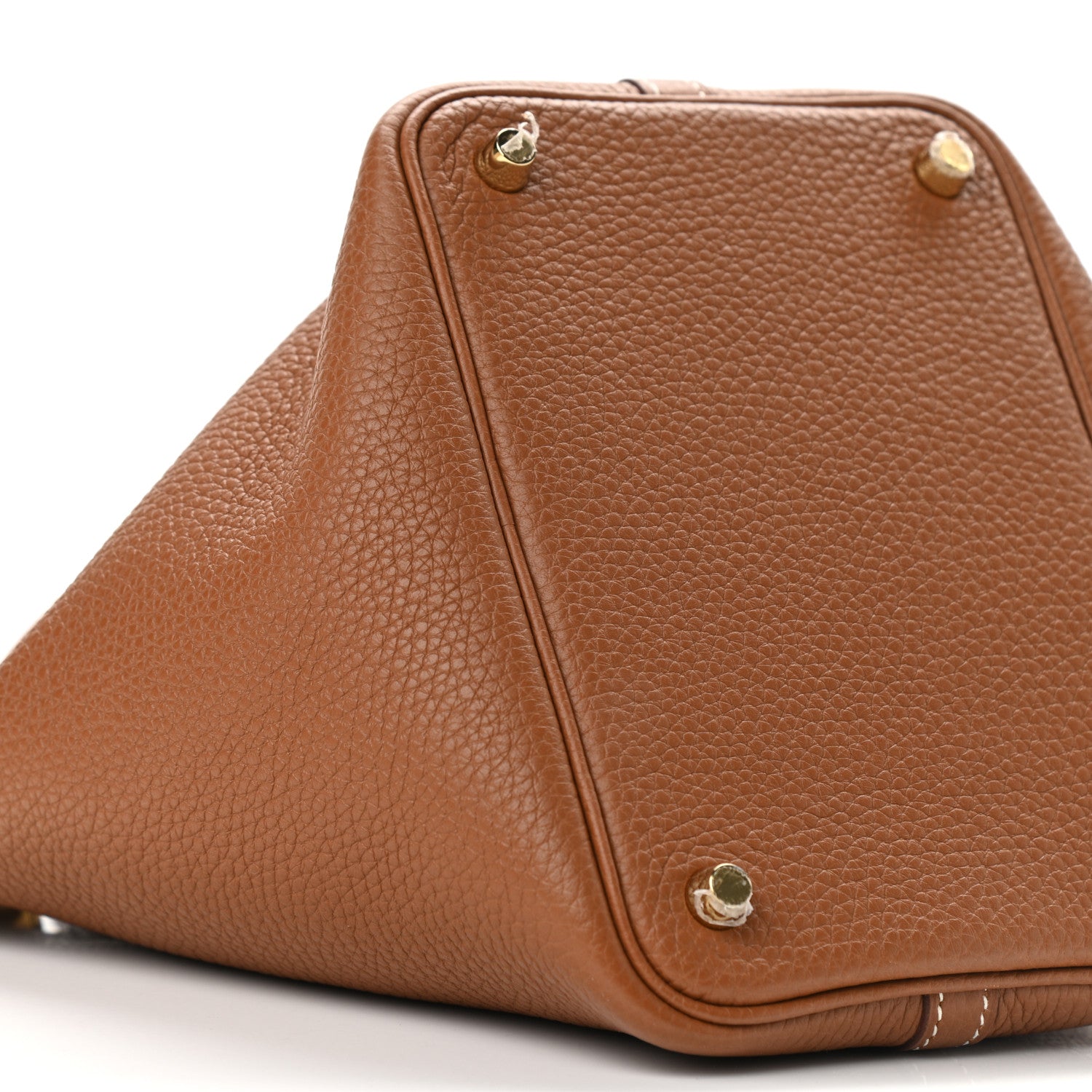 Hermes Taurillon Clemence Picotin Lock 18 PM Gold 9 of 12