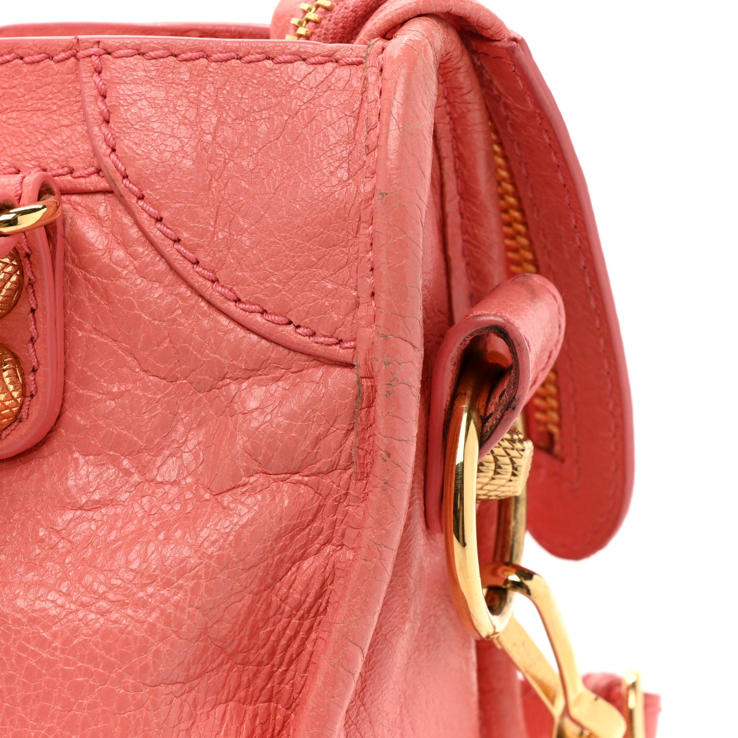 Agneau Giant 12 Gold Hardware Mini City Rose Azalee Rose Jaipur