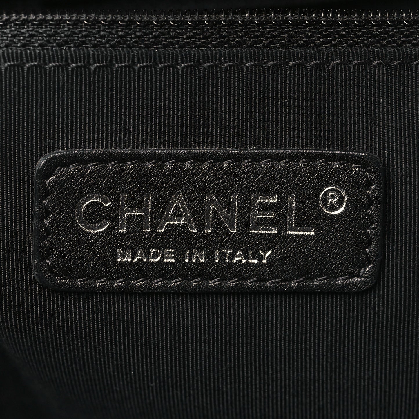 Calfskin Cerf Executive Shopper Tote Black