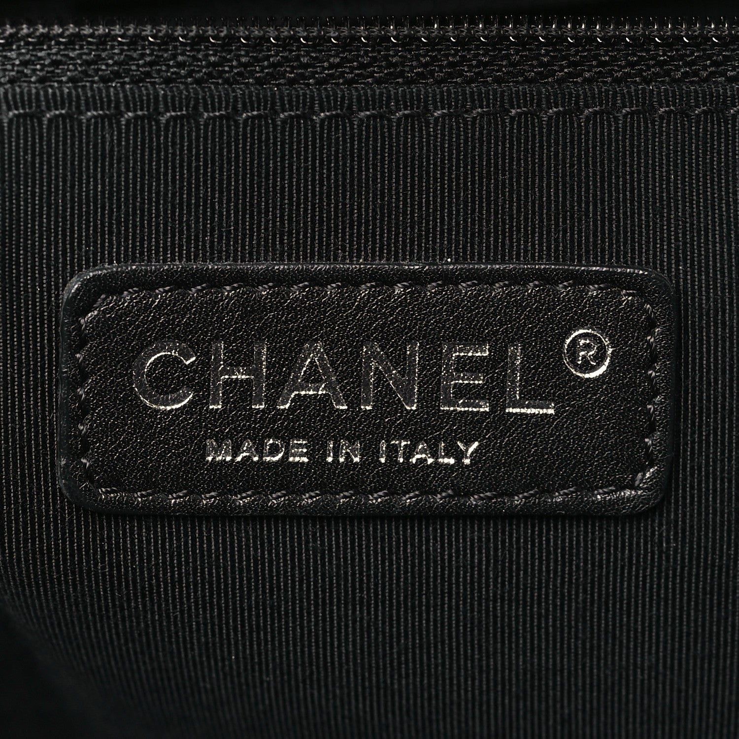 Chanel Calfskin Cerf Executive Shopper Tote Black 7 of 12