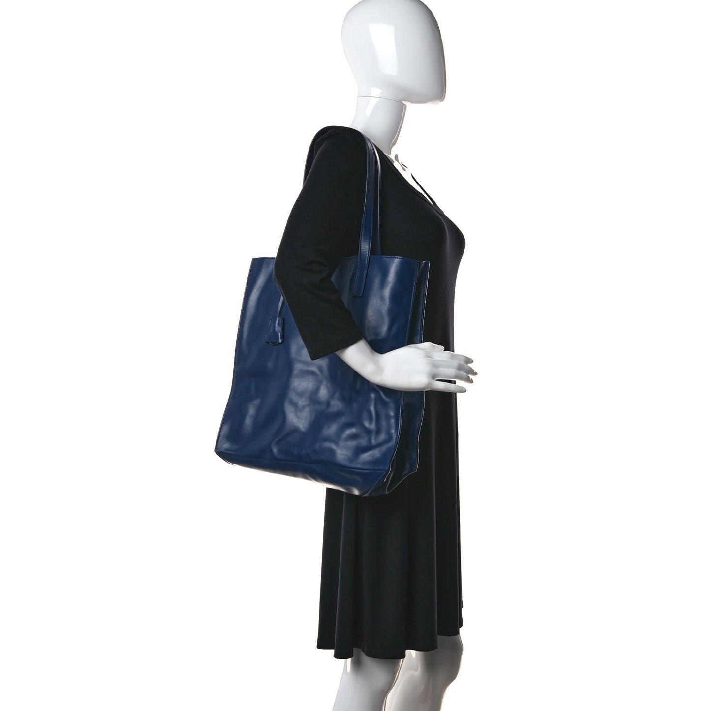 Soft Calf Reversible Tote Bluette Assenzio