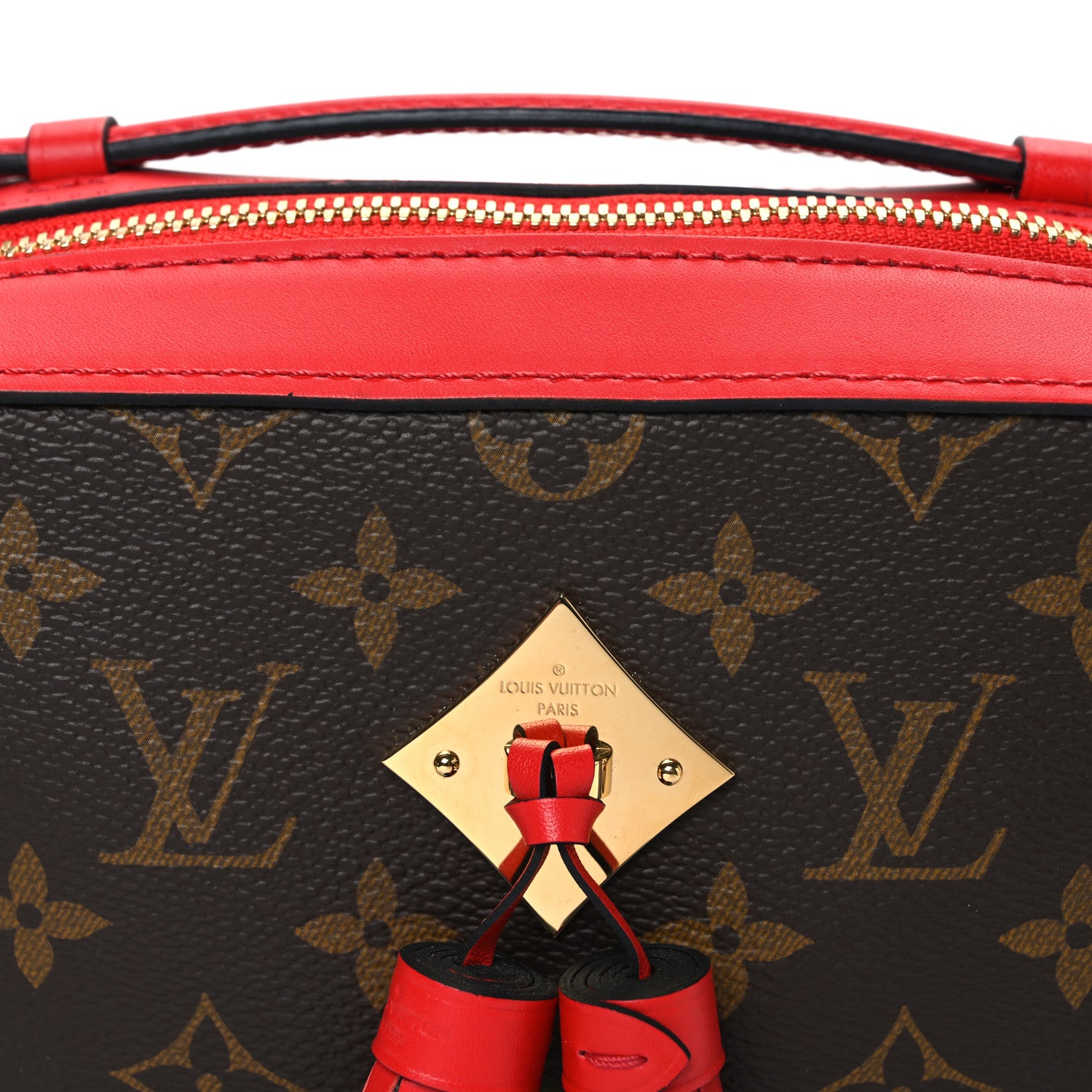 Louis Vuitton Monogram Saintonge Coquelicot 8 of 12