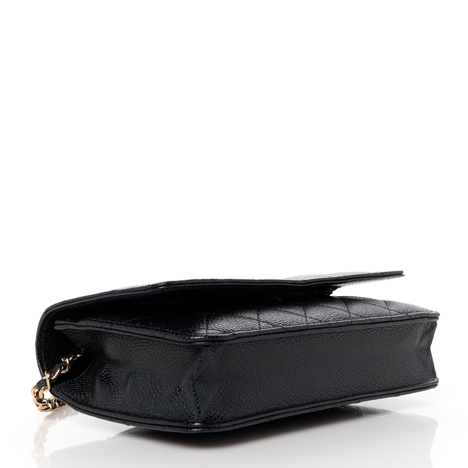 Chanel Caviar Quilted Wallet on Chain WOC Black 4 of 12