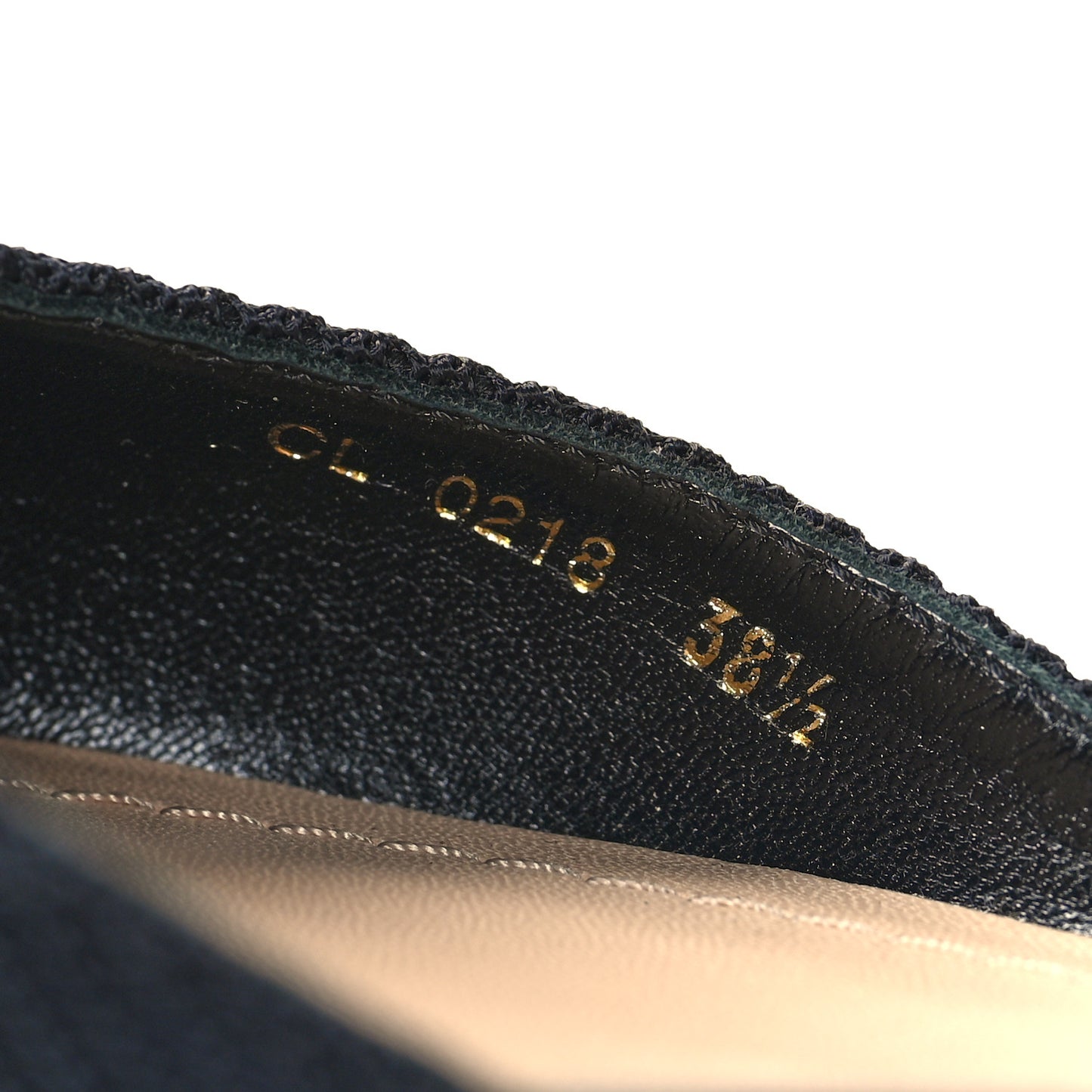 Technical Canvas Ribbon J'Adior Wrap Ballet Flats 38.5 Black