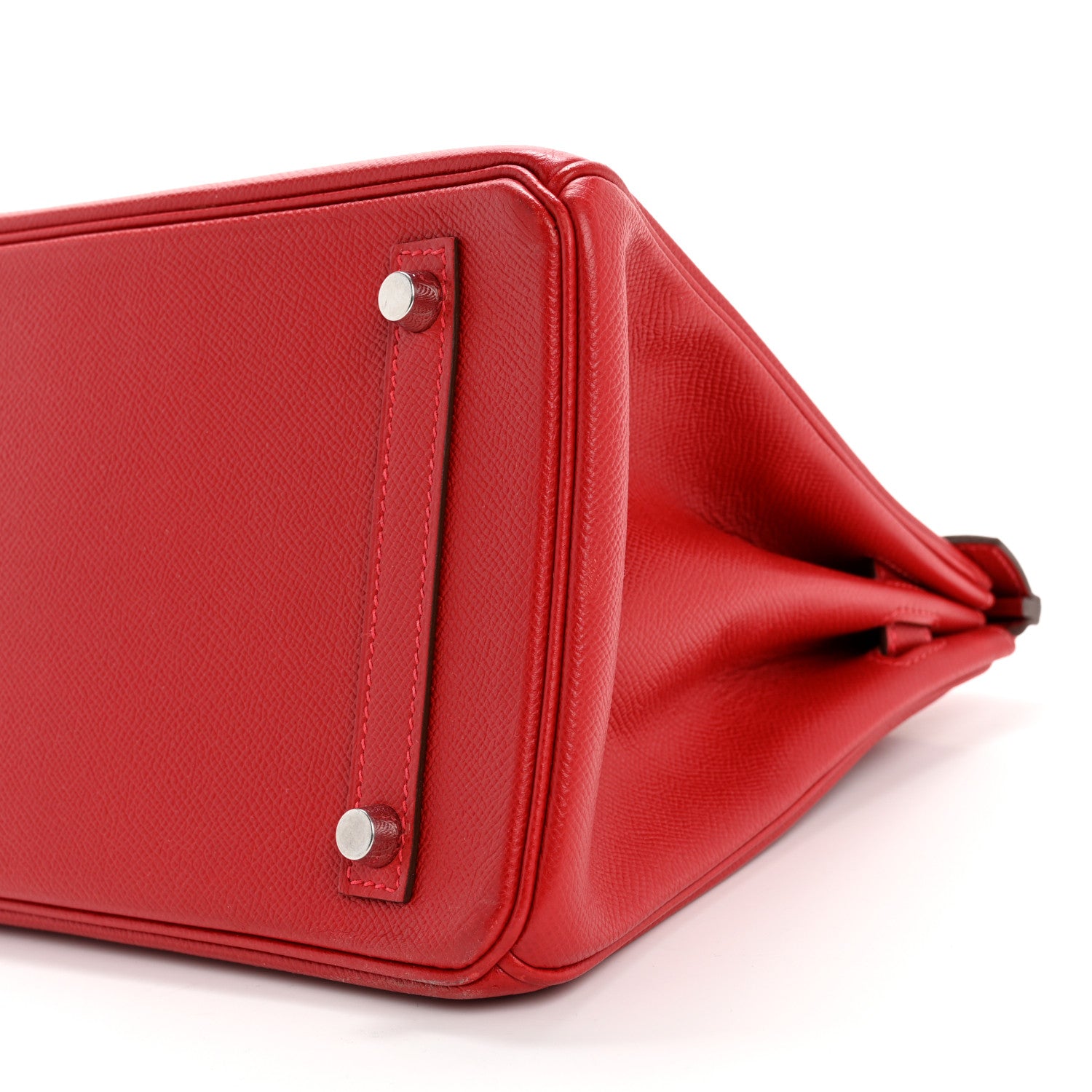 Hermes Epsom Birkin 30 Rouge Casaque 8 of 13