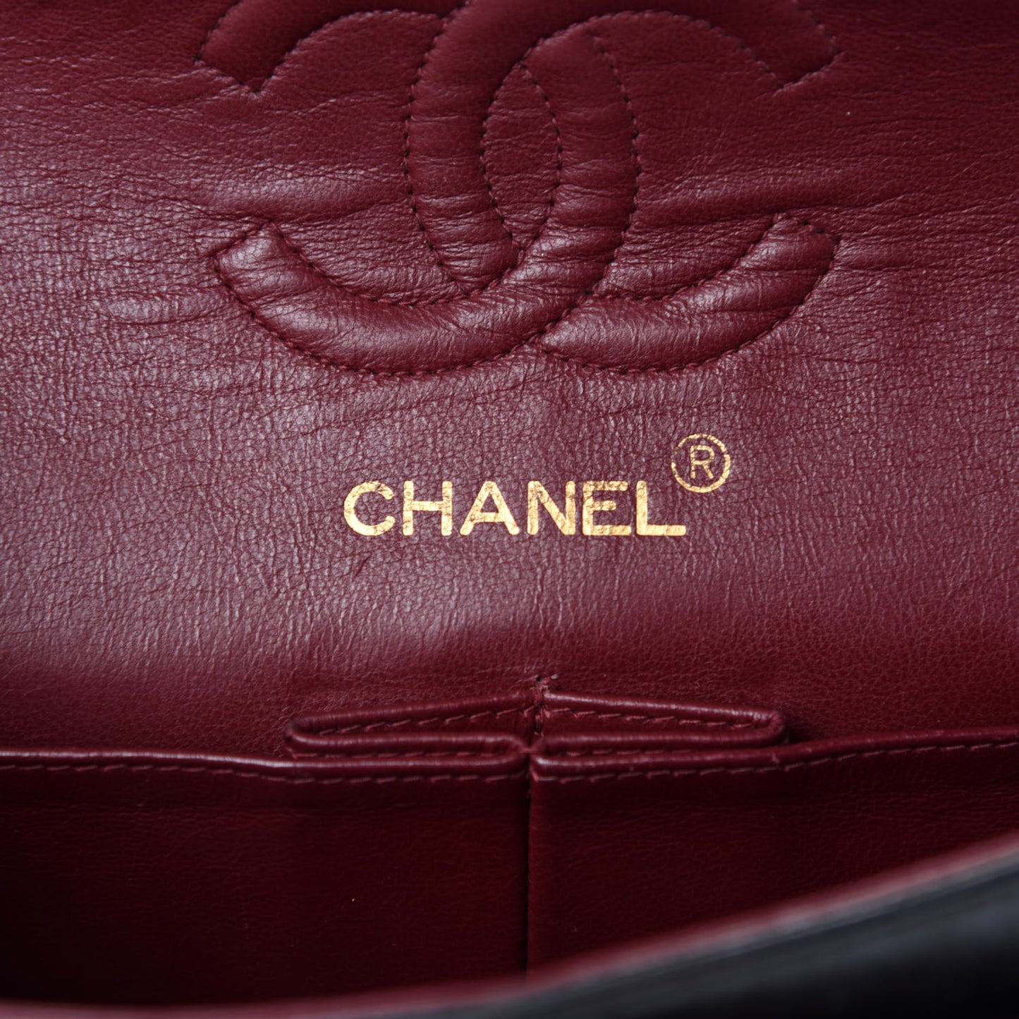Lambskin Quilted Small Double Flap Black