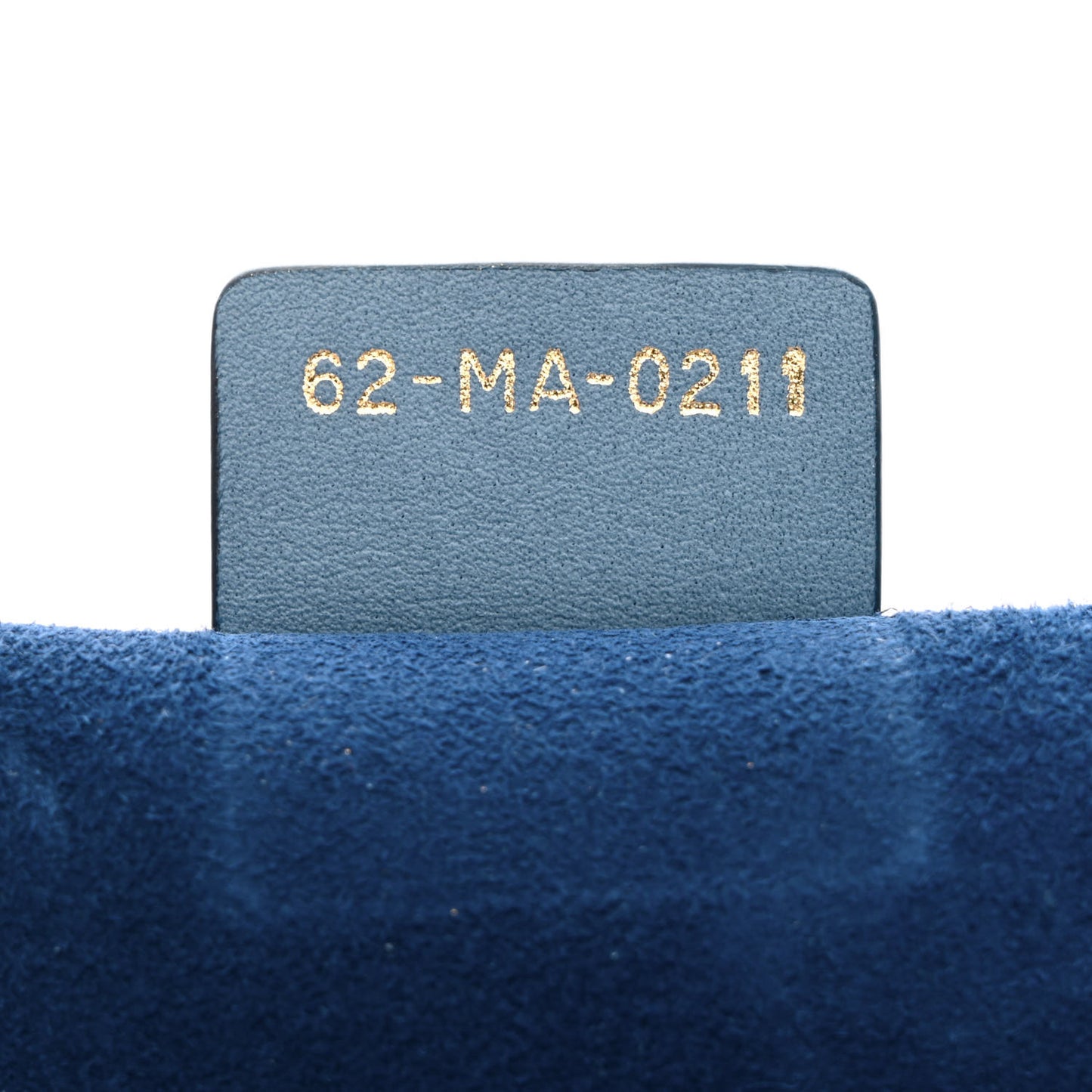 Gradient Smooth Calfskin Embossed Medium Book Tote Indigo Blue