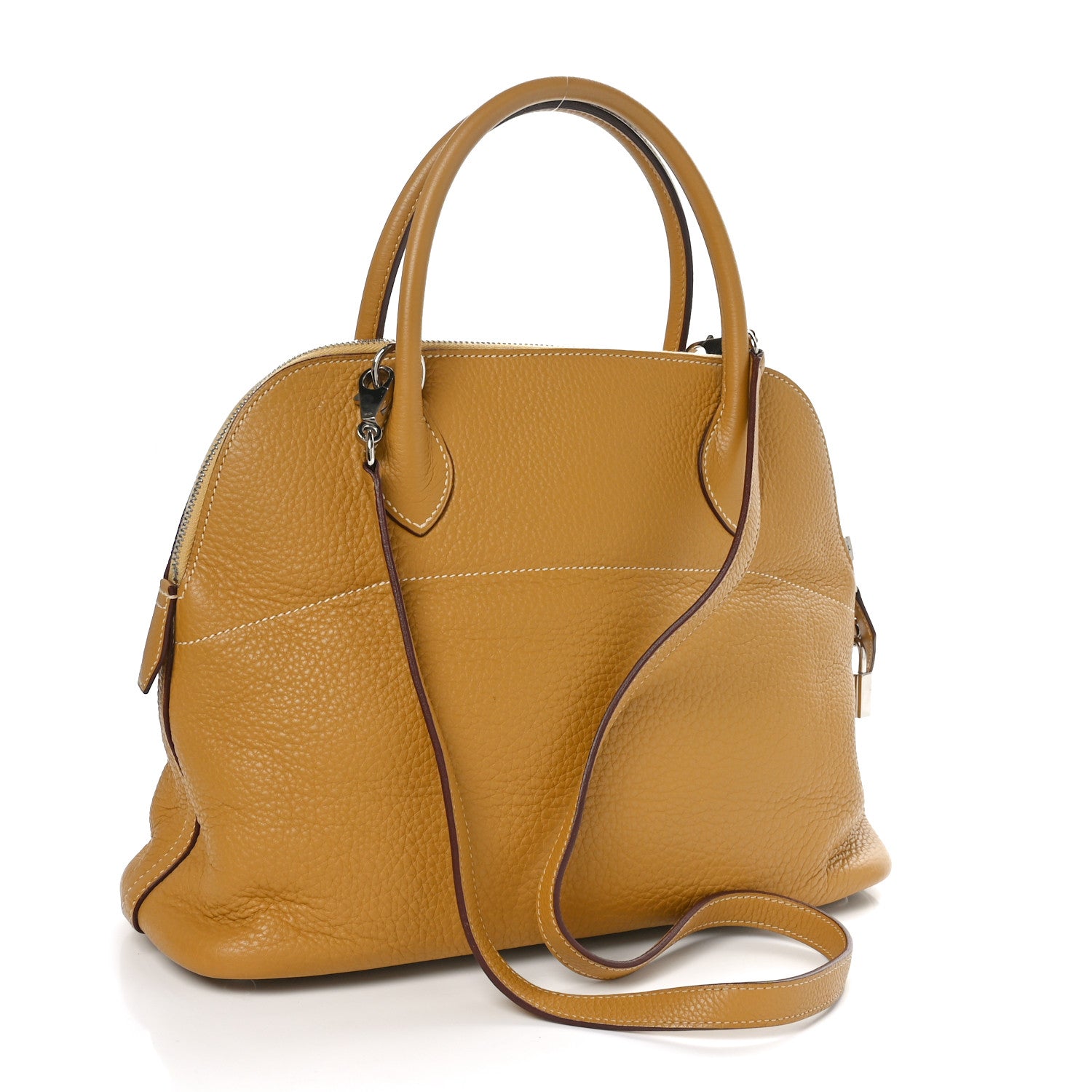 Hermes Taurillon Clemence Bolide 31 Curry 3 of 9