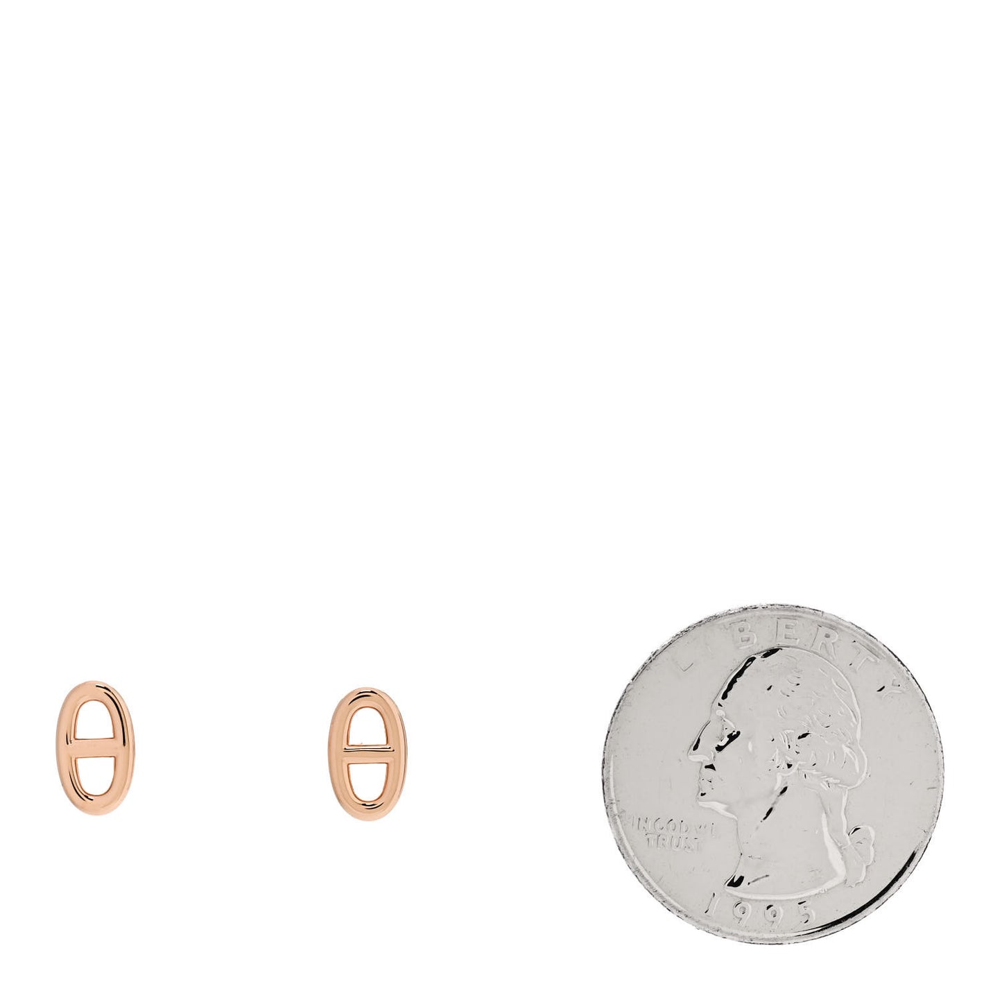 18K Rose Gold TPM Farandole Stud Earrings