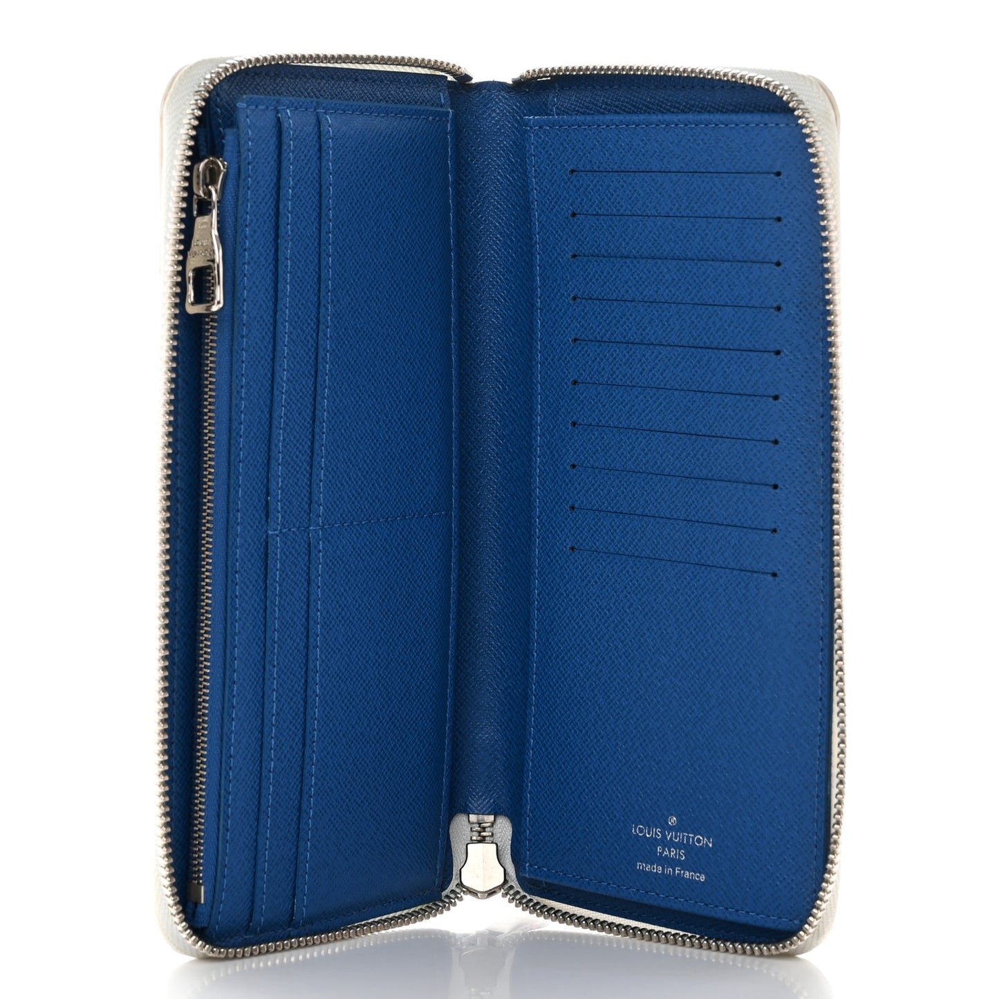 Monogram Watercolor Vertical Zippy Wallet