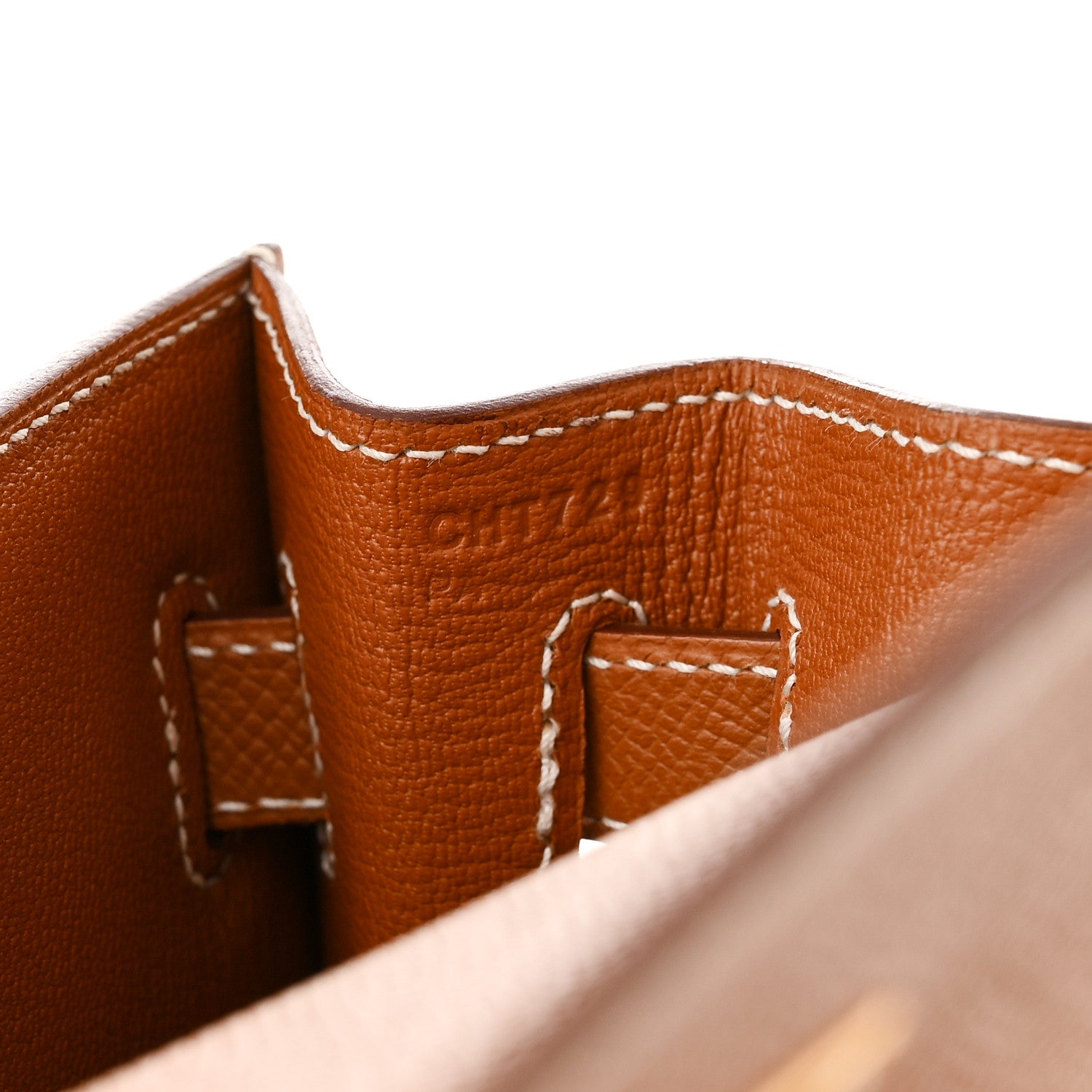 Hermes Epsom Kelly Sellier 32 Gold 7 of 12