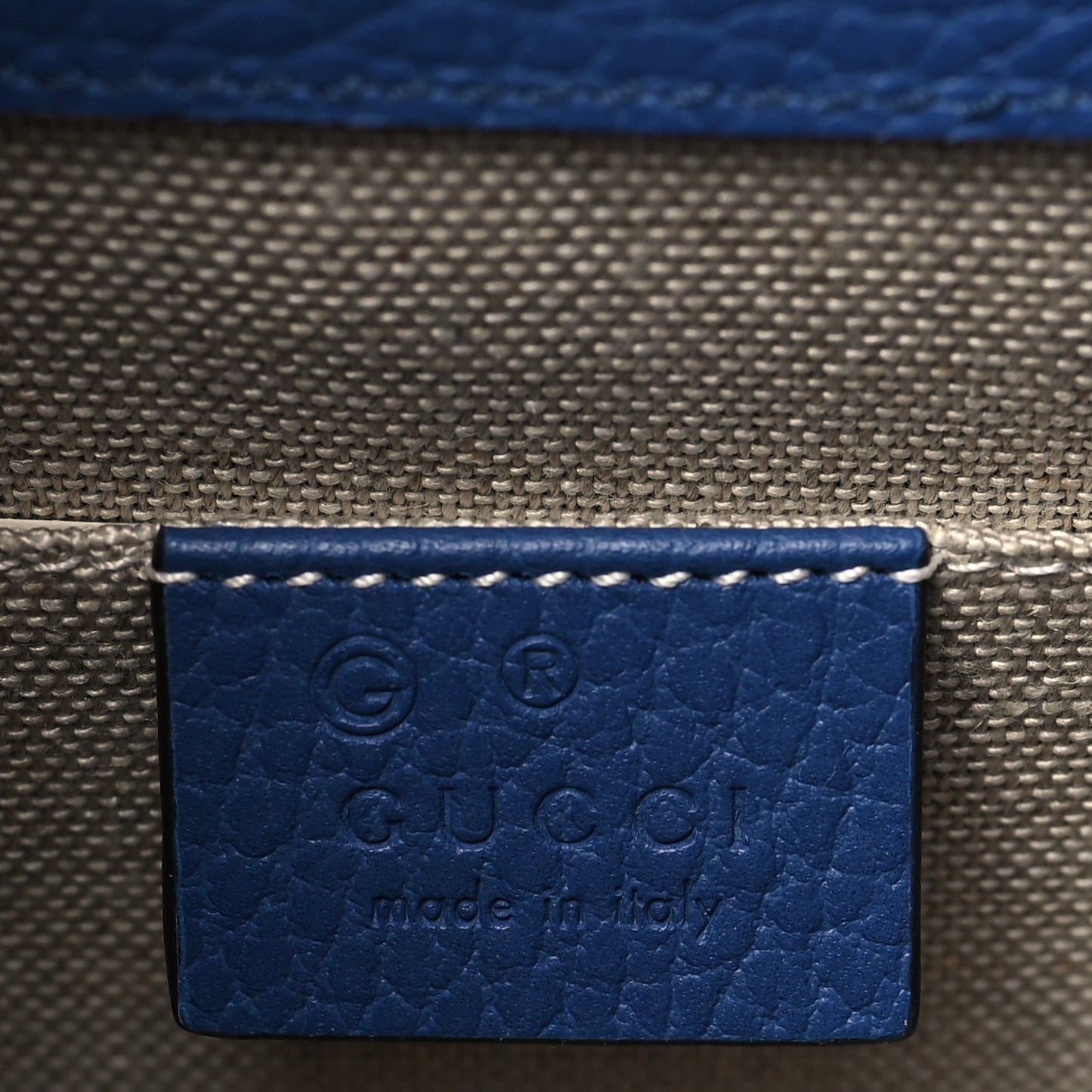 Dollar Calfskin Small Interlocking G Shoulder Bag Caspian