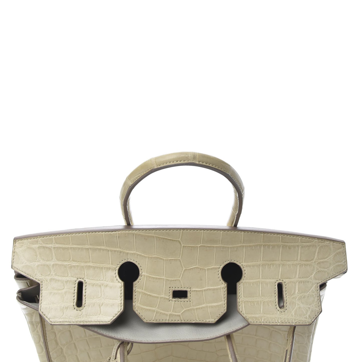 Matte Niloticus Crocodile Birkin 35 Beton