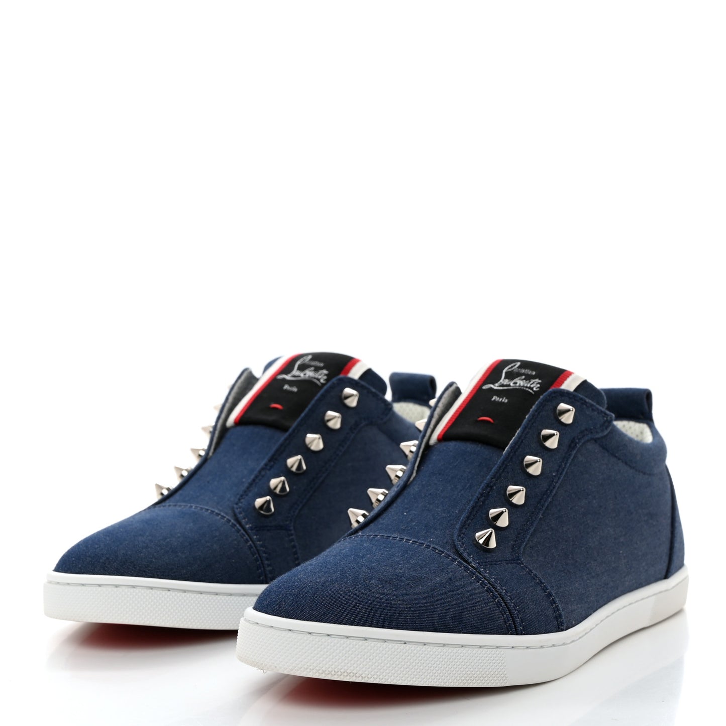 Denim Mens Fique A Vontade Sneakers 38.5 Blue