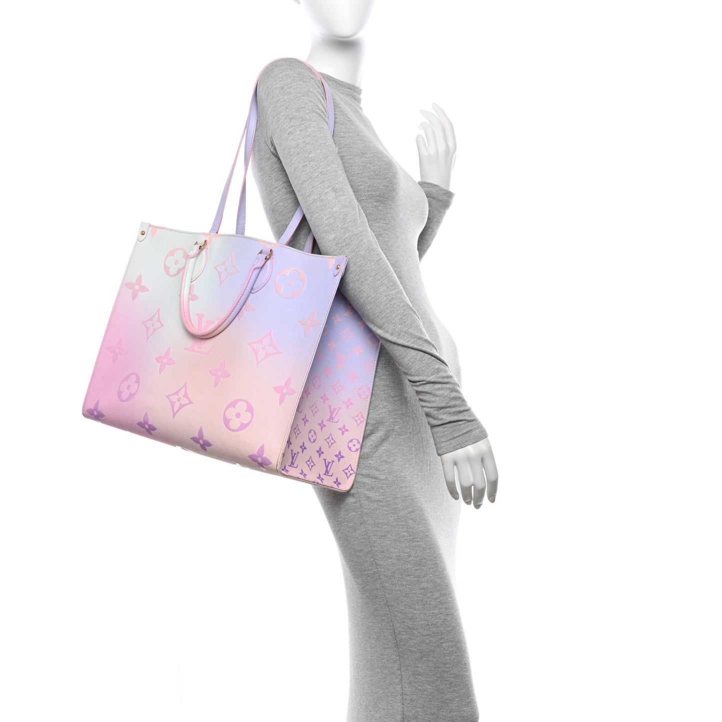 Monogram Giant Spring In The City Onthego GM Sunrise Pastel