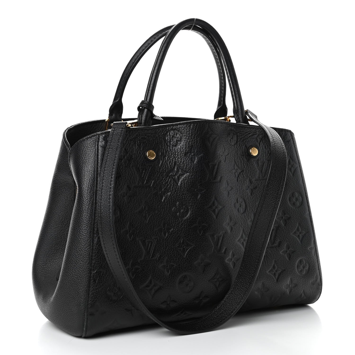 Louis Vuitton Empreinte Montaigne MM Black 2 of 4